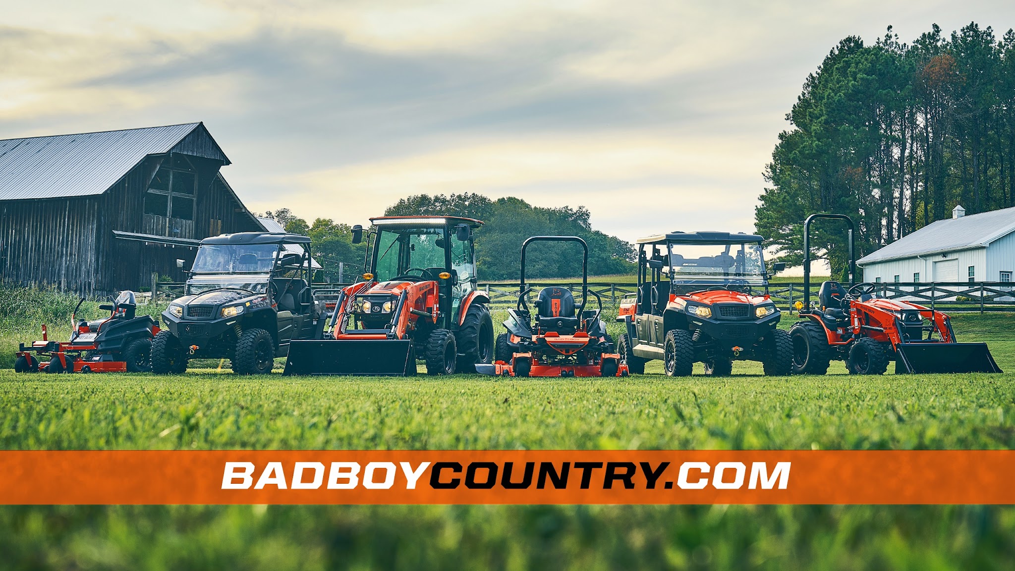 Bad Boy Mowers YouTube banner