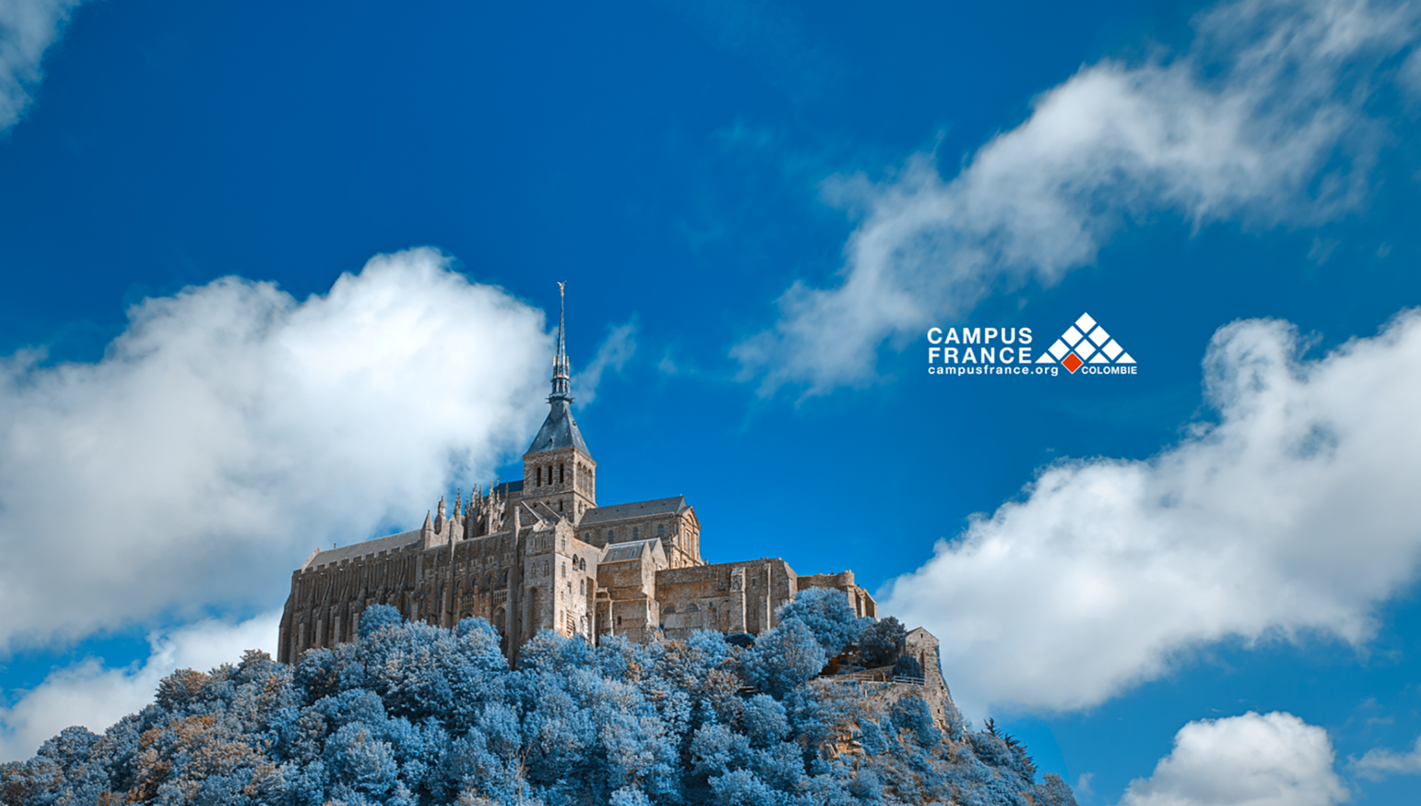 Campus France Colombia YouTube banner