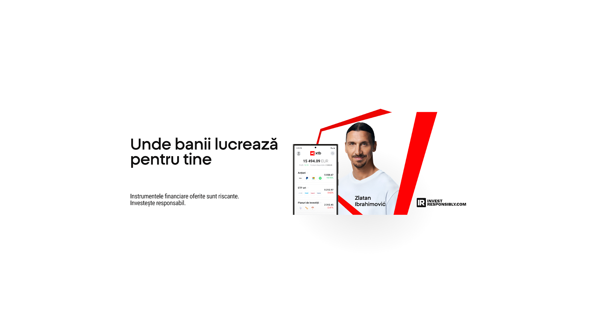 XTB România YouTube banner