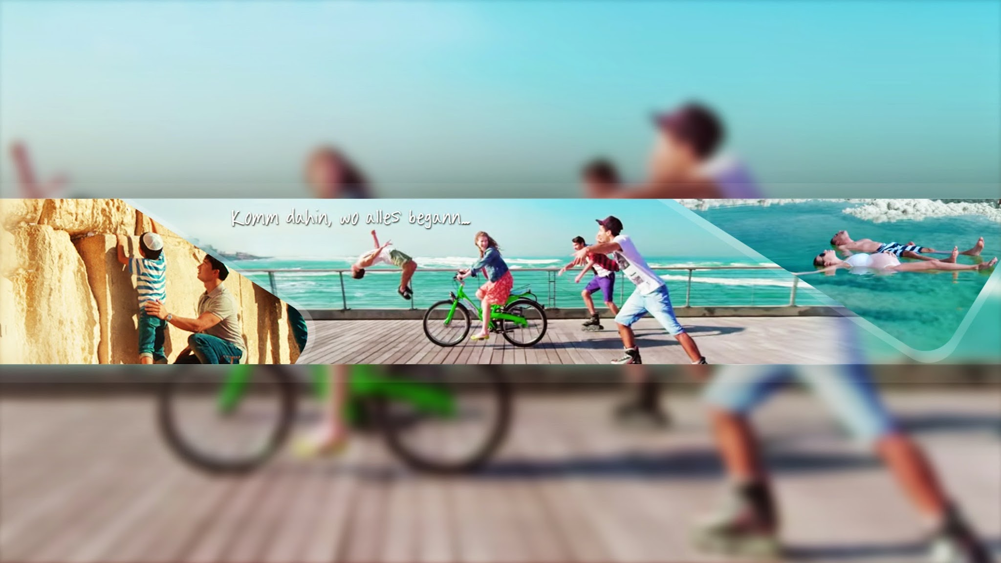 Besuch Israel YouTube banner