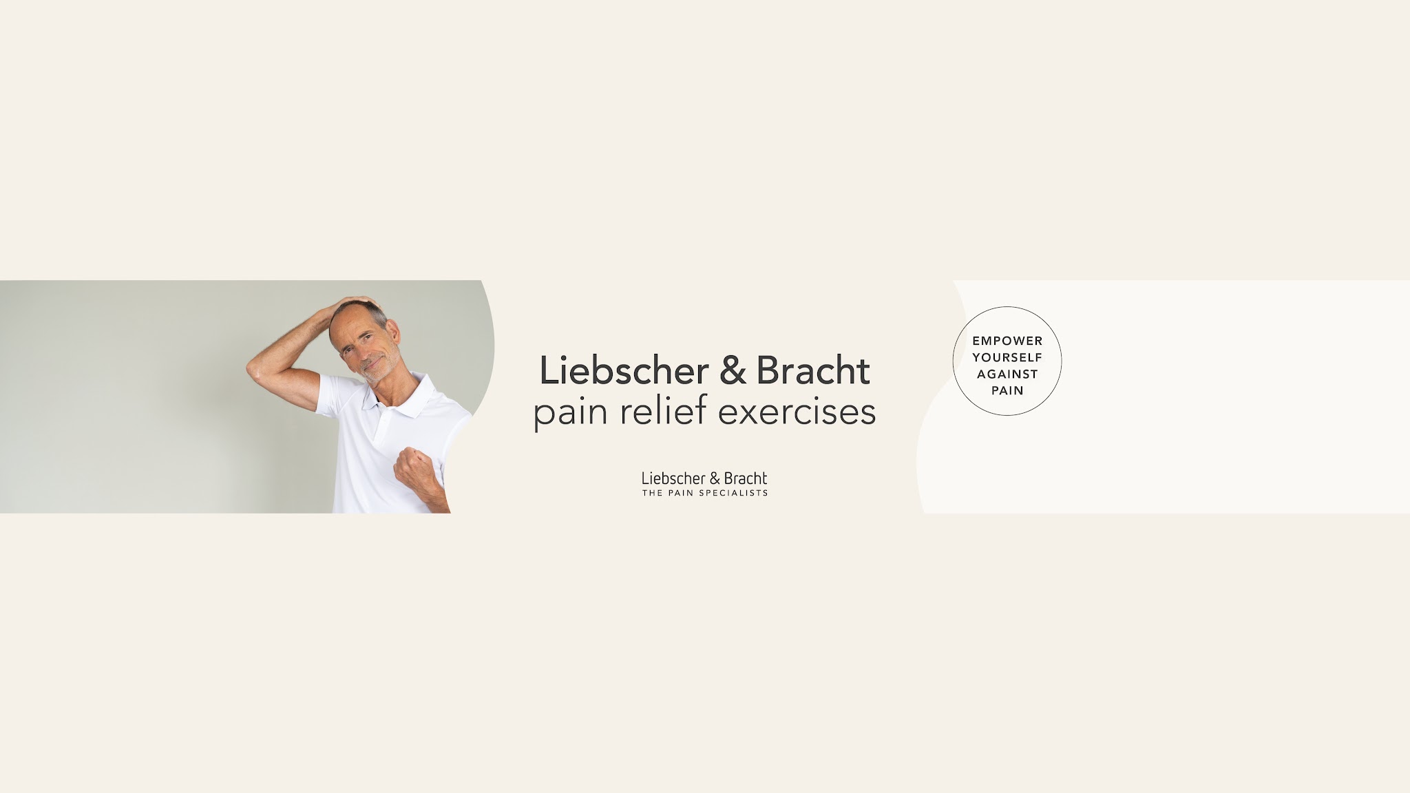 Liebscher & Bracht – The Pain Specialists YouTube banner