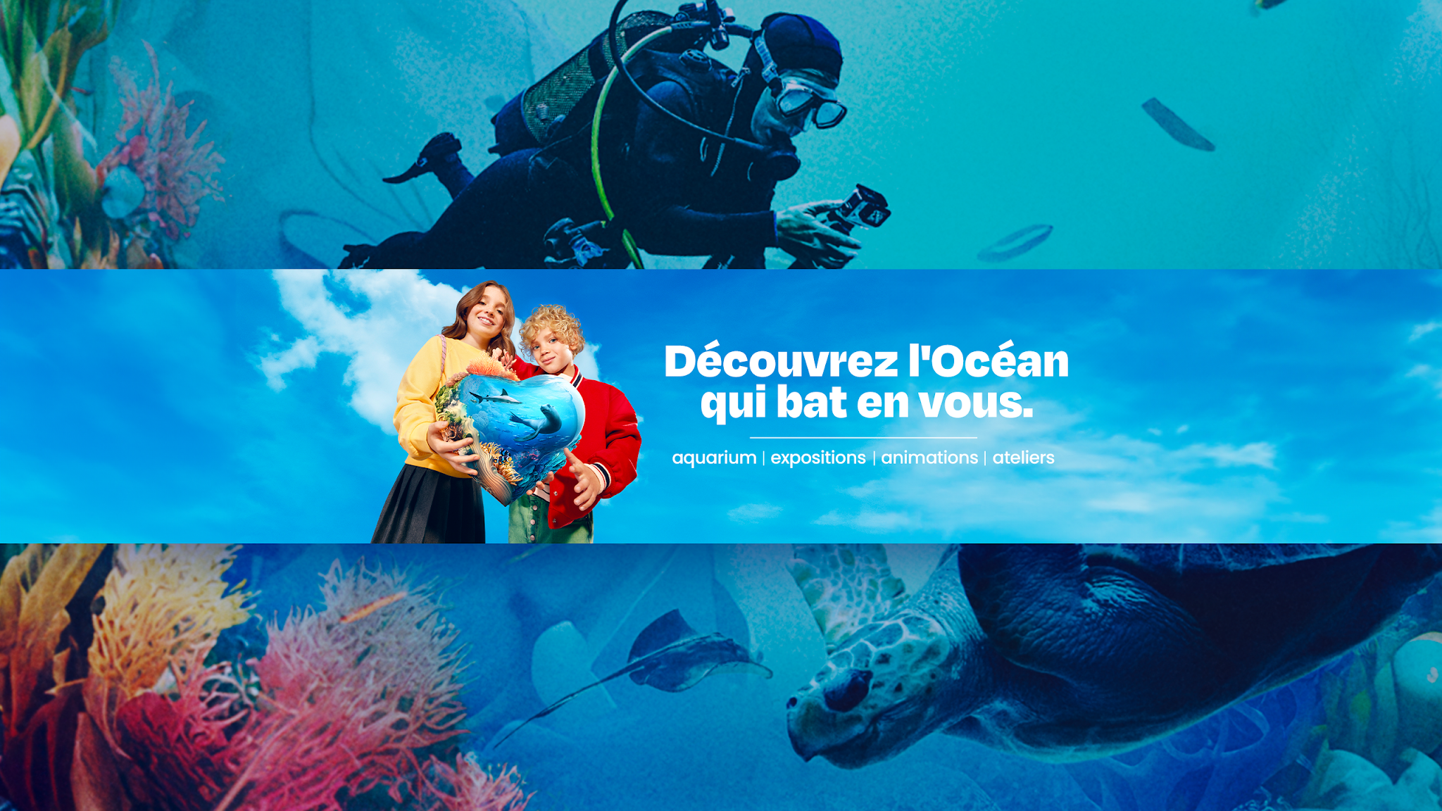 Nausicaa Centre National de la Mer YouTube banner