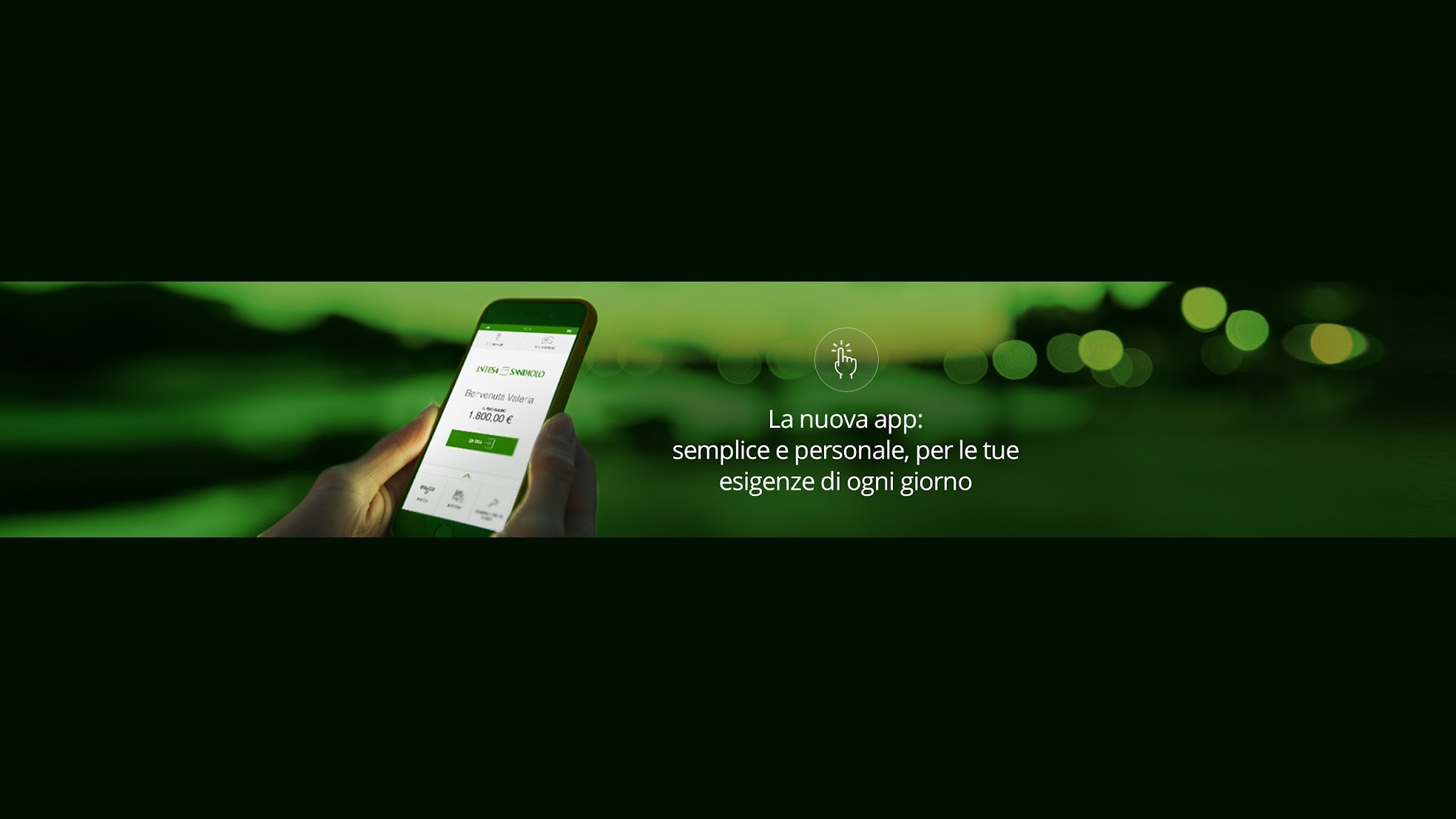 Intesa Sanpaolo YouTube banner