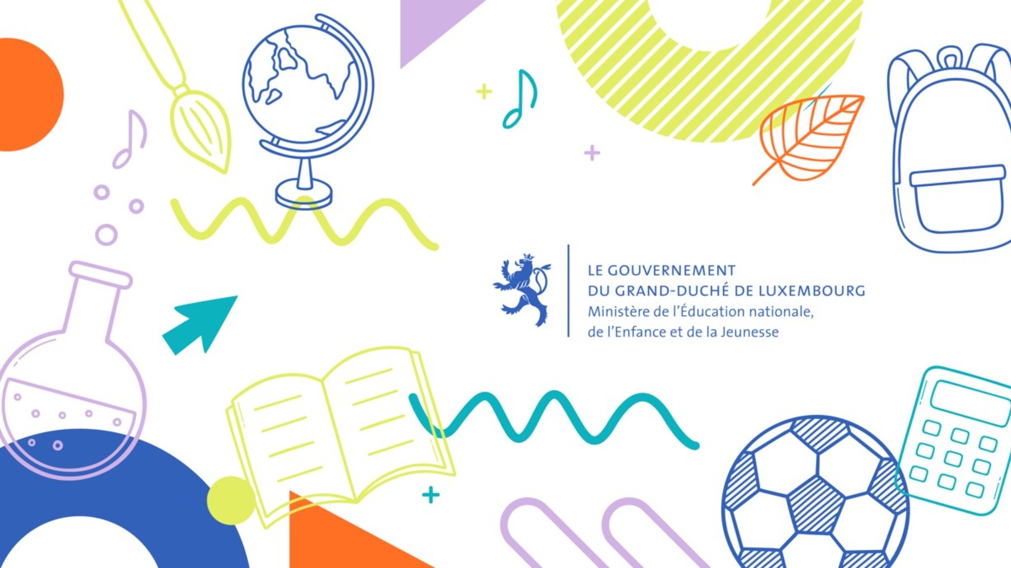 Ministère de l'Education nationale, de l'Enfance et de la Jeunesse YouTube banner