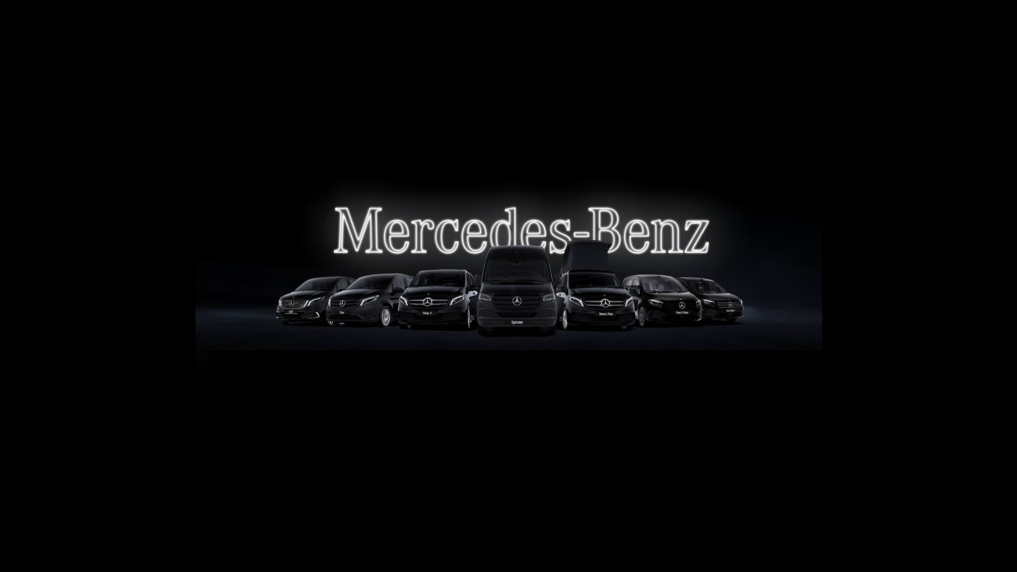 Mercedes-Benz Vans Česká republika YouTube banner