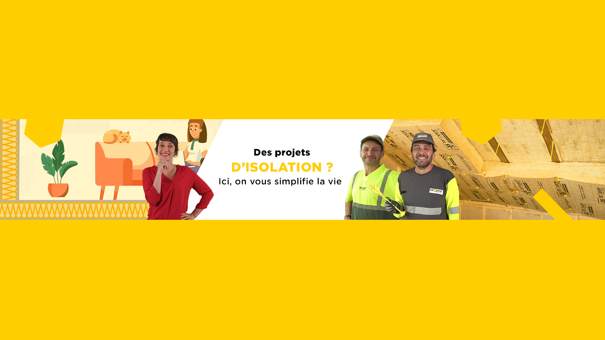 Isover YouTube banner