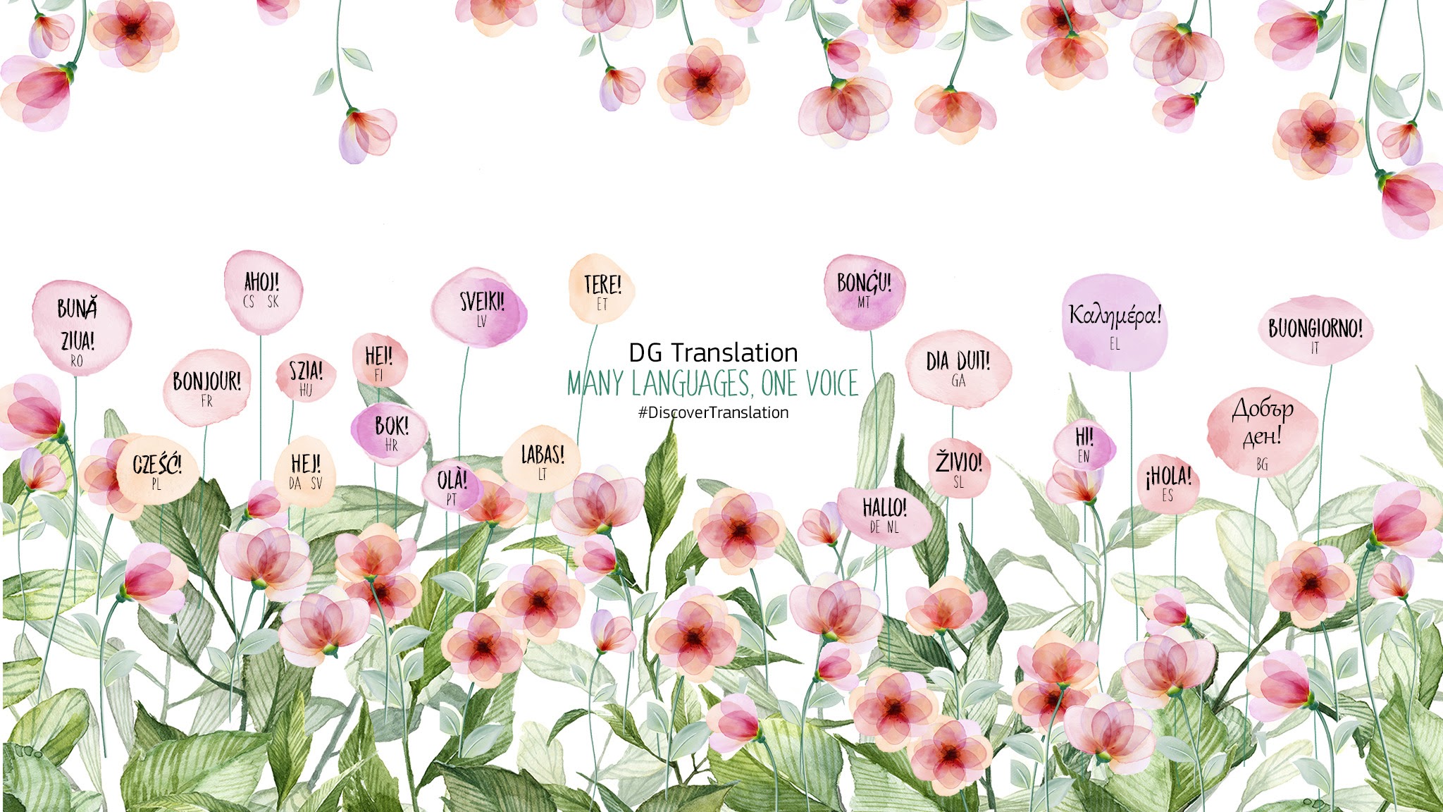 Translating for Europe YouTube banner