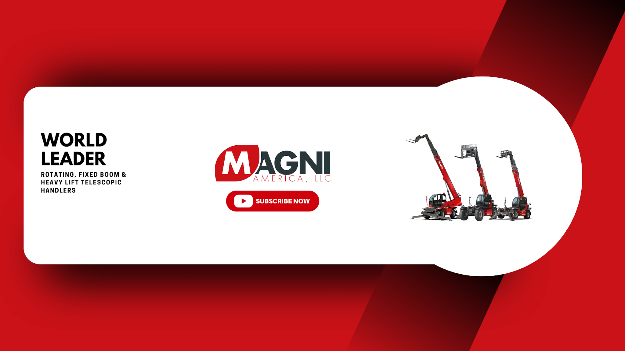 Magni Telescopic Handlers - North America YouTube banner