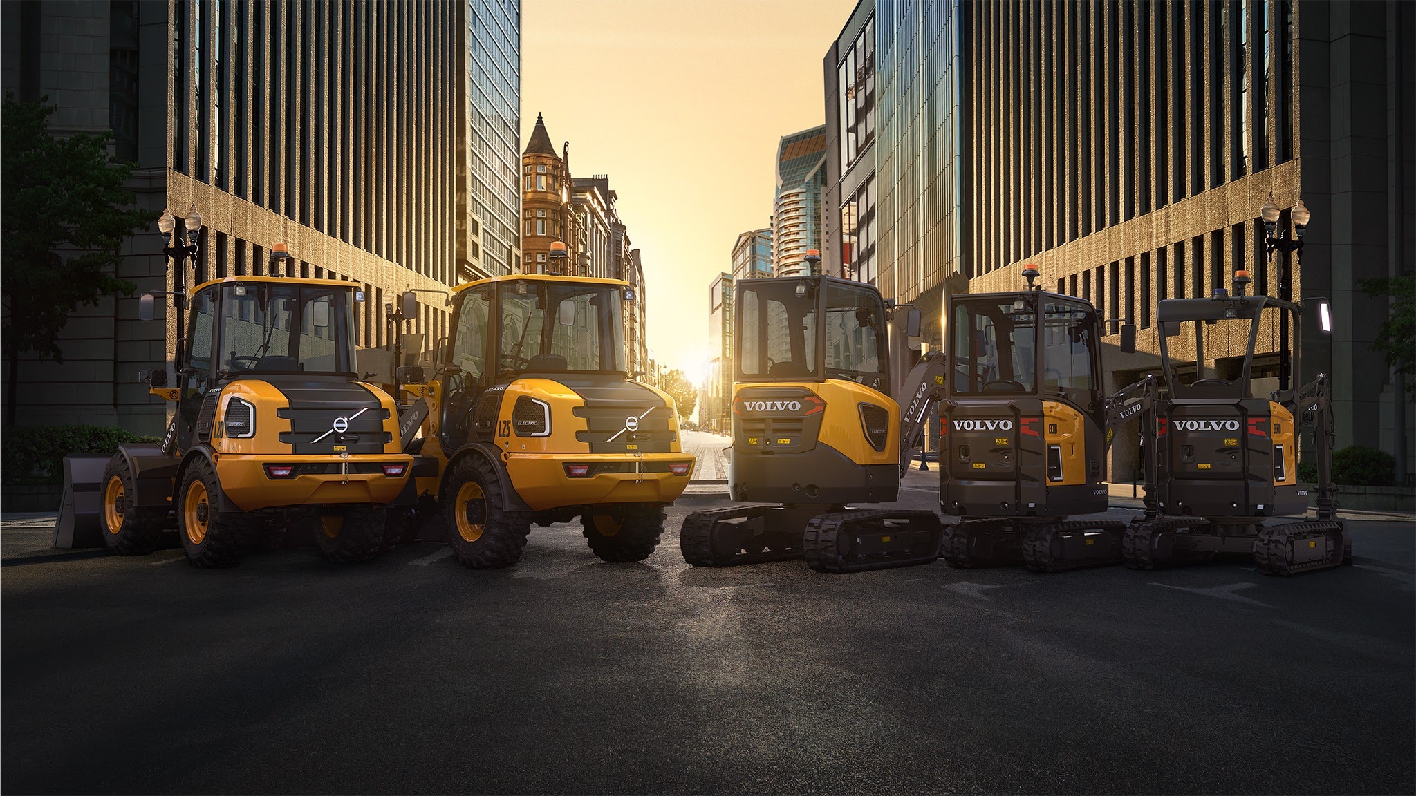 Volvo CE Europe, Middle East and Africa YouTube banner