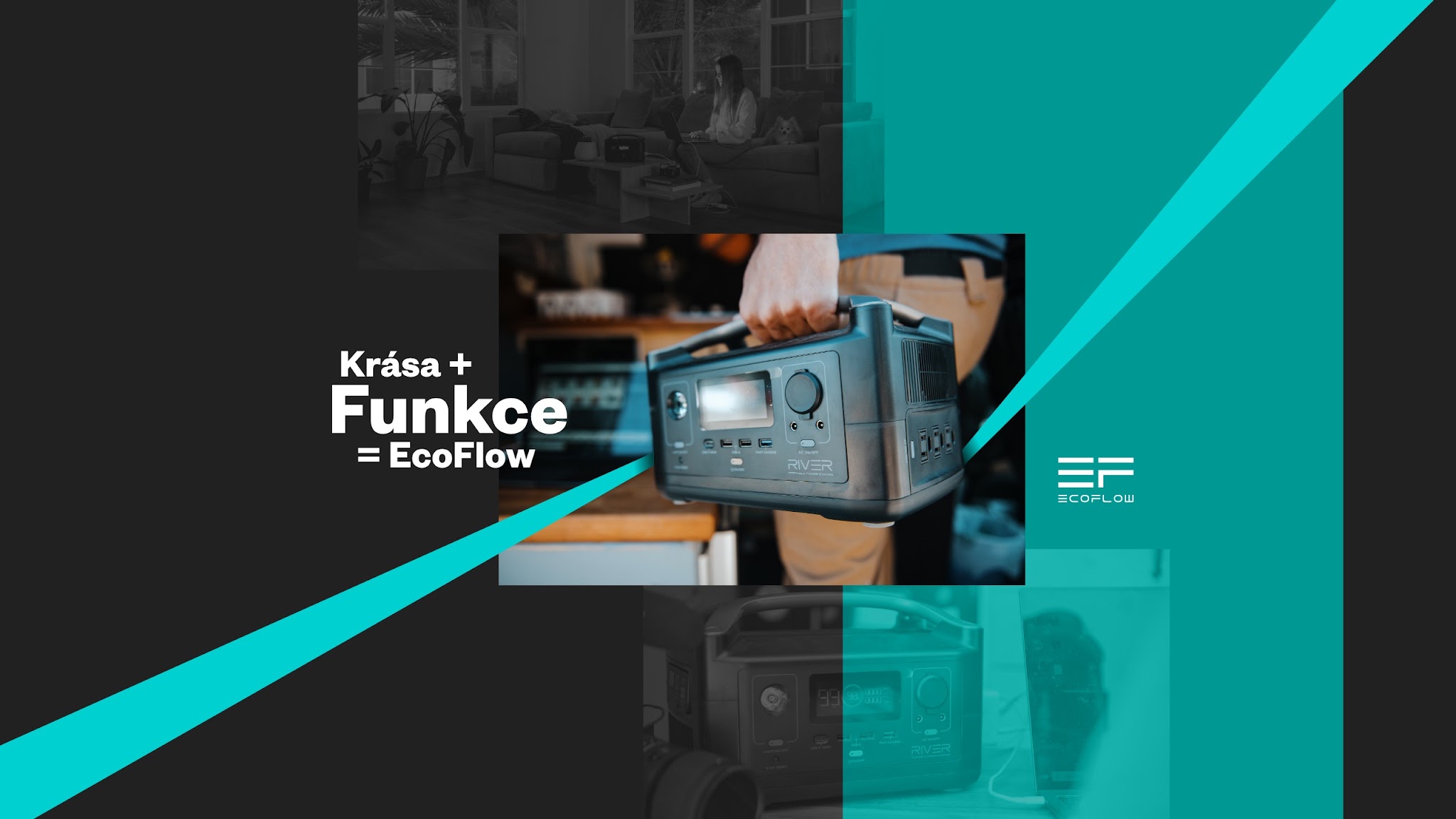EcoFlow CZ&SK YouTube banner