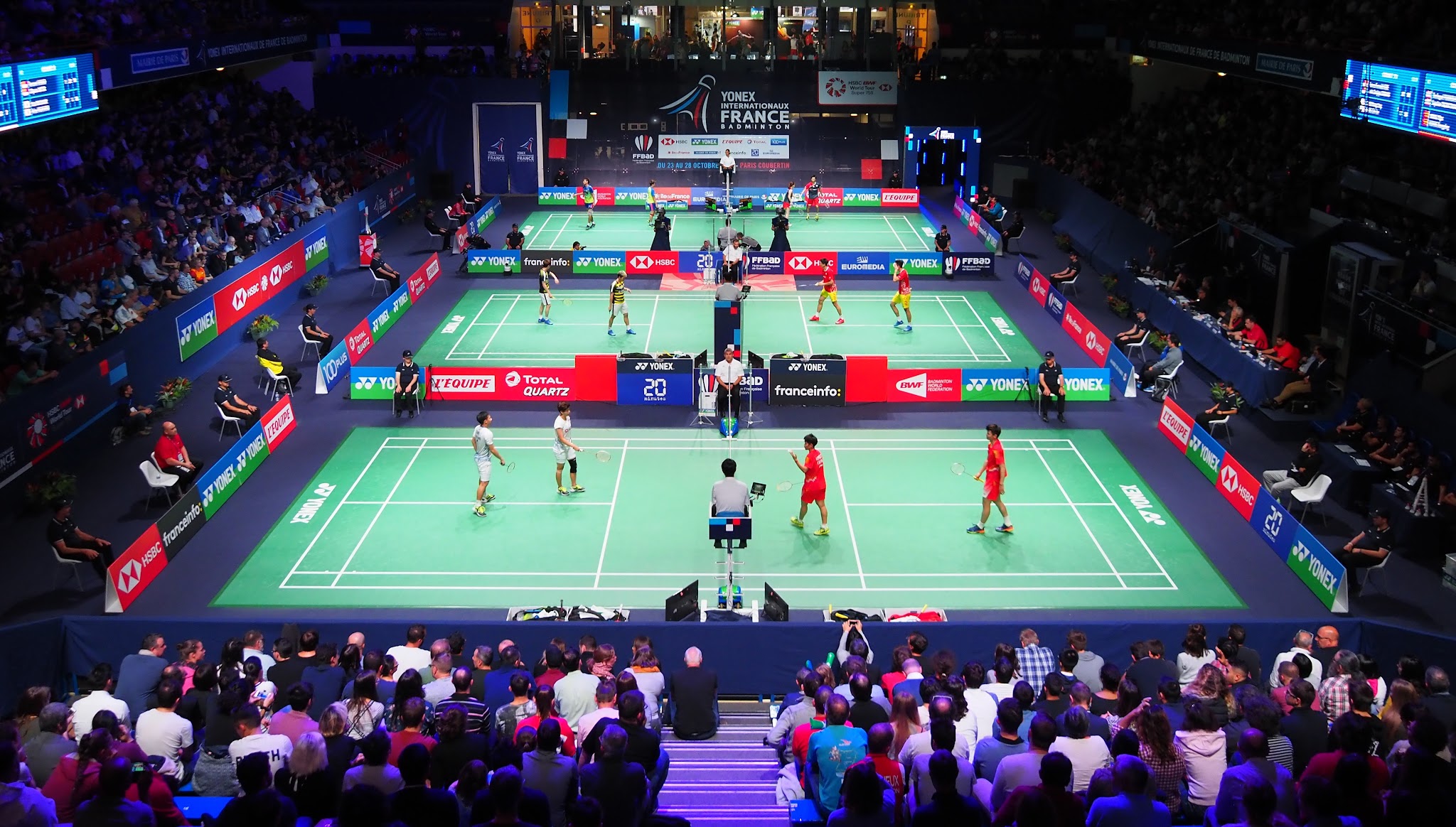 Fédération Française Badminton YouTube banner