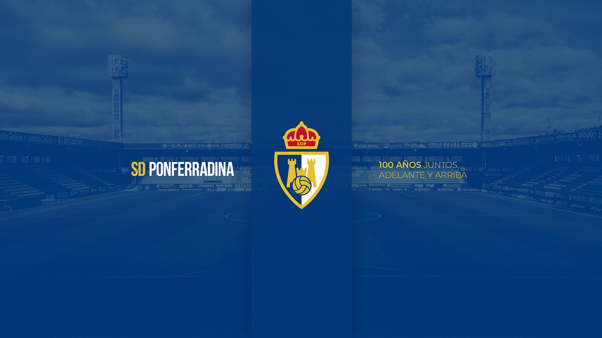 SD Ponferradina YouTube banner