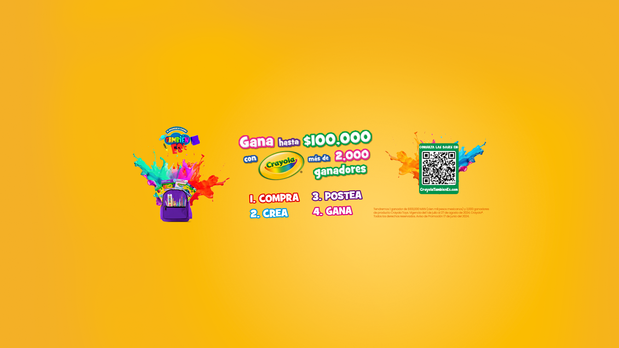 Crayola México YouTube banner