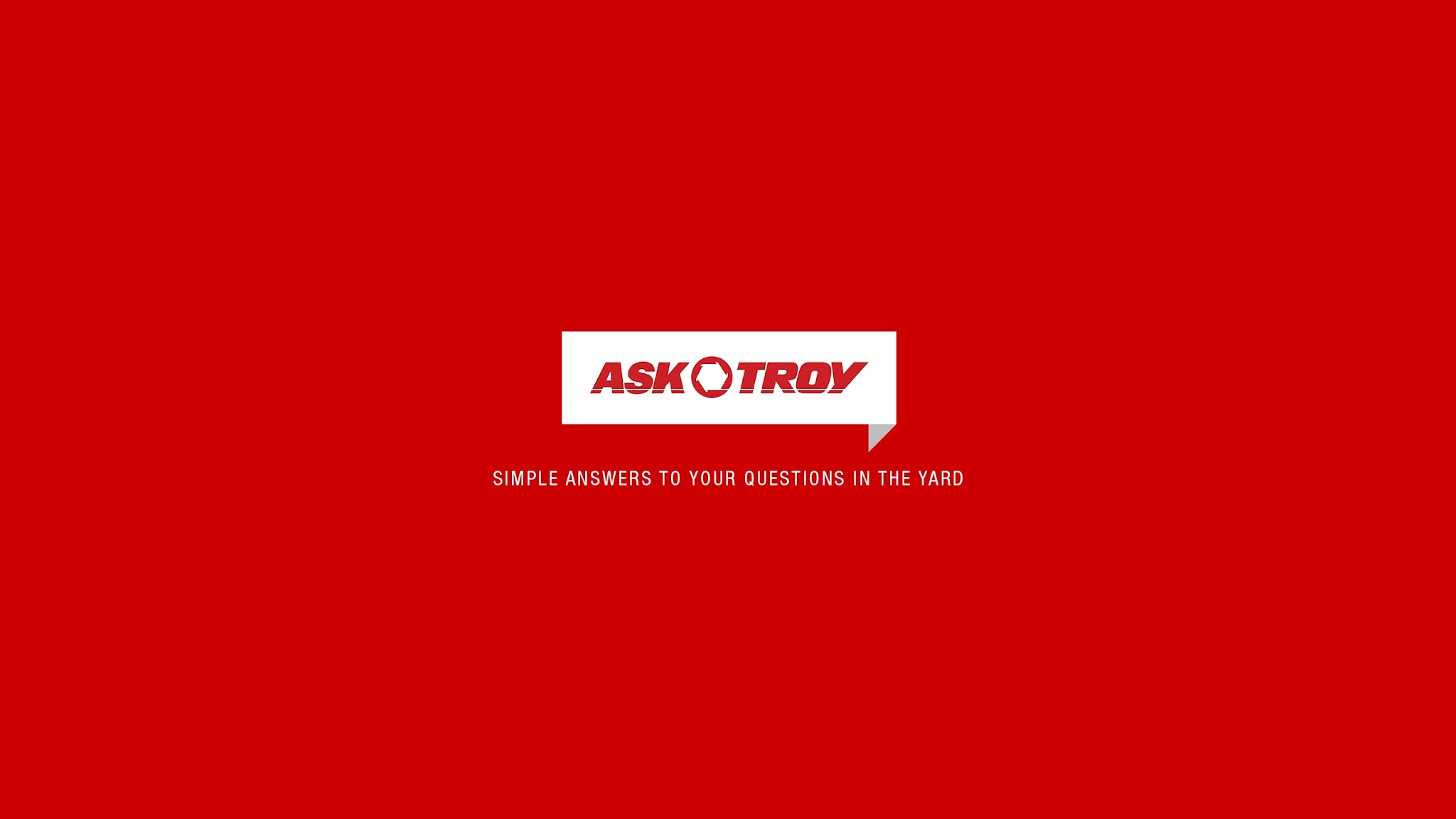 Troy-Bilt YouTube banner