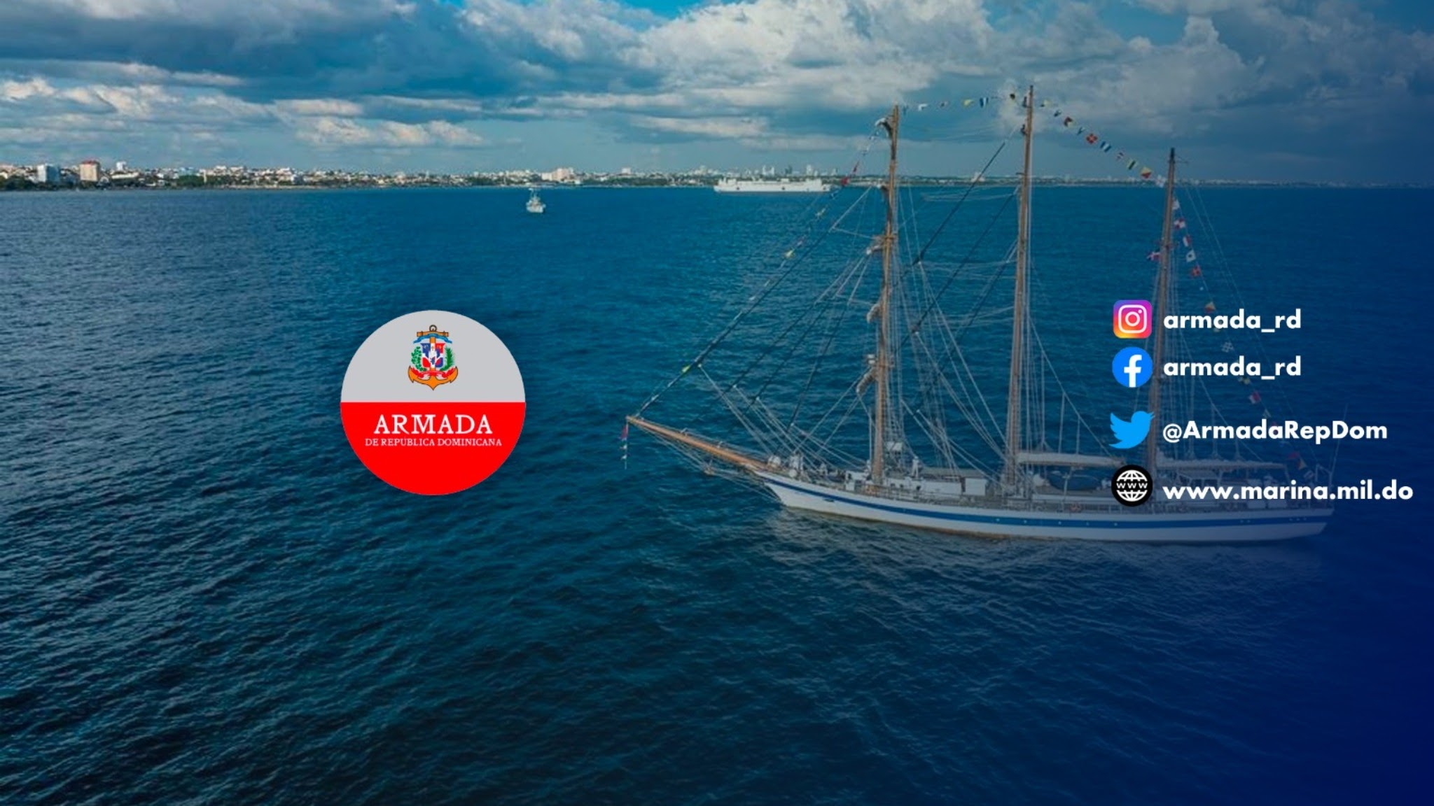 Armada de República Dominicana YouTube banner