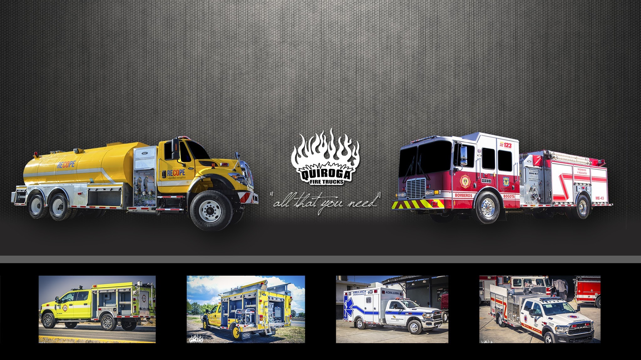 Quiroga Trucks YouTube banner