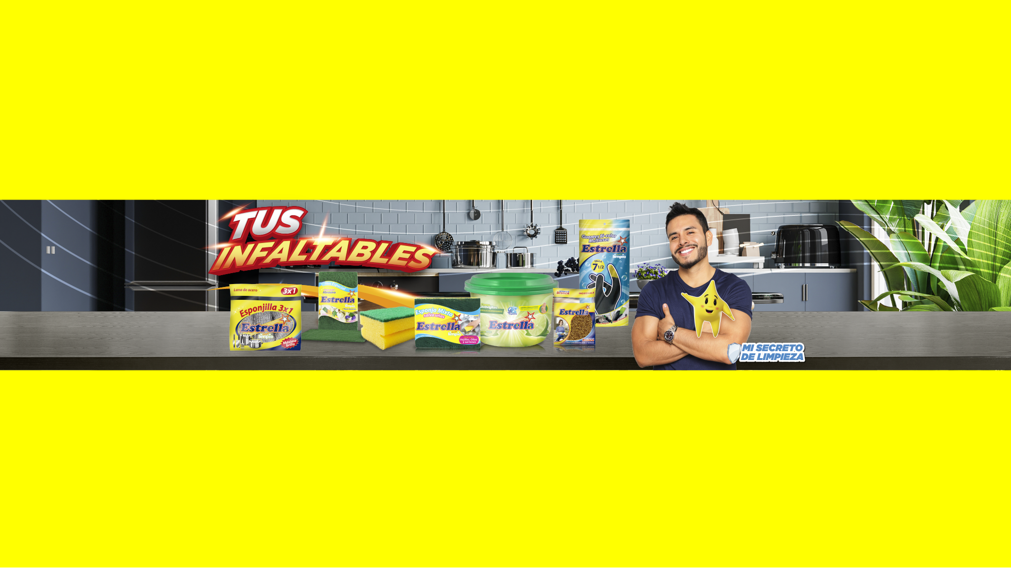 Estrella Siempre Limpio YouTube banner