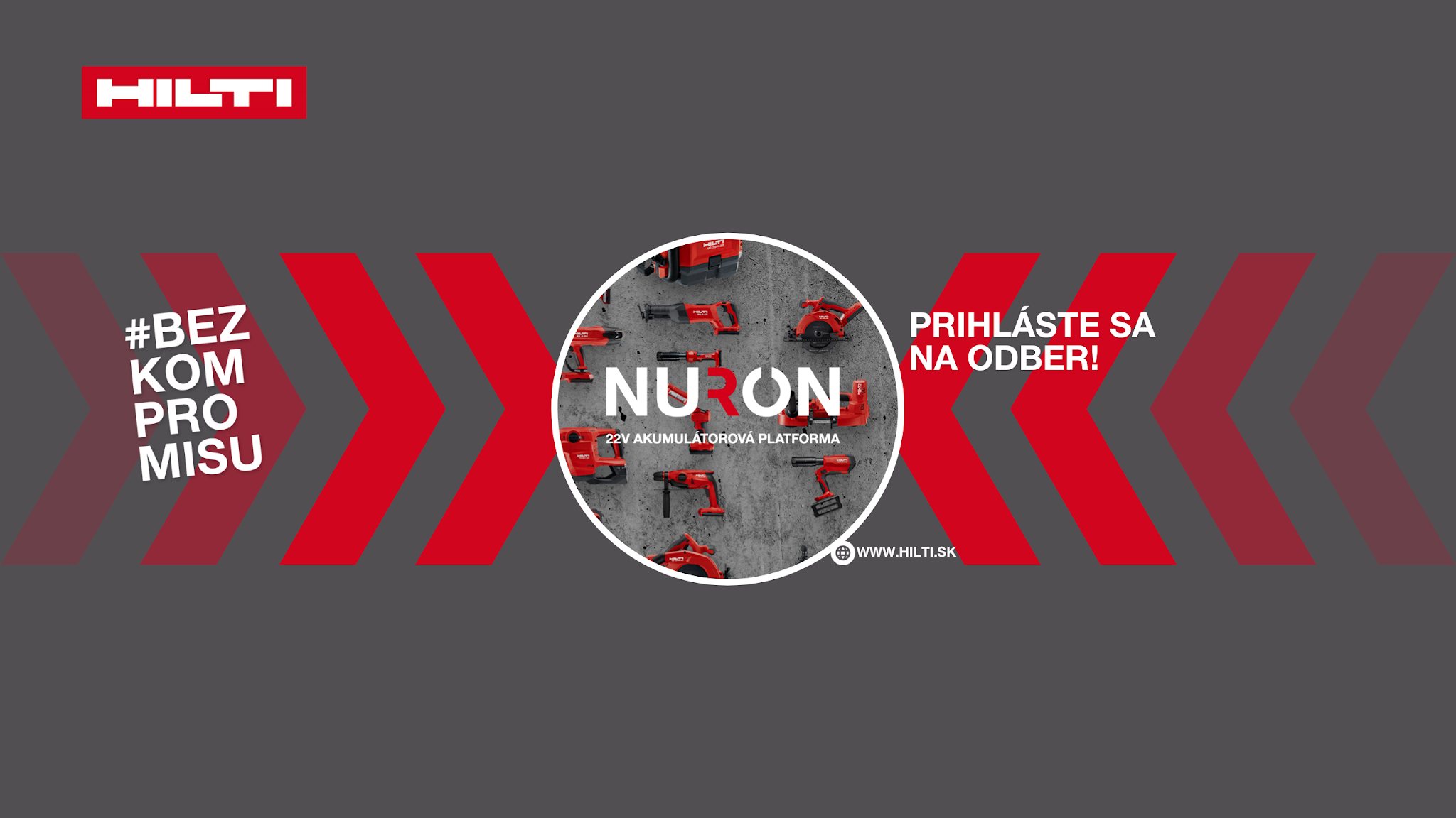 Hilti Slovensko YouTube banner