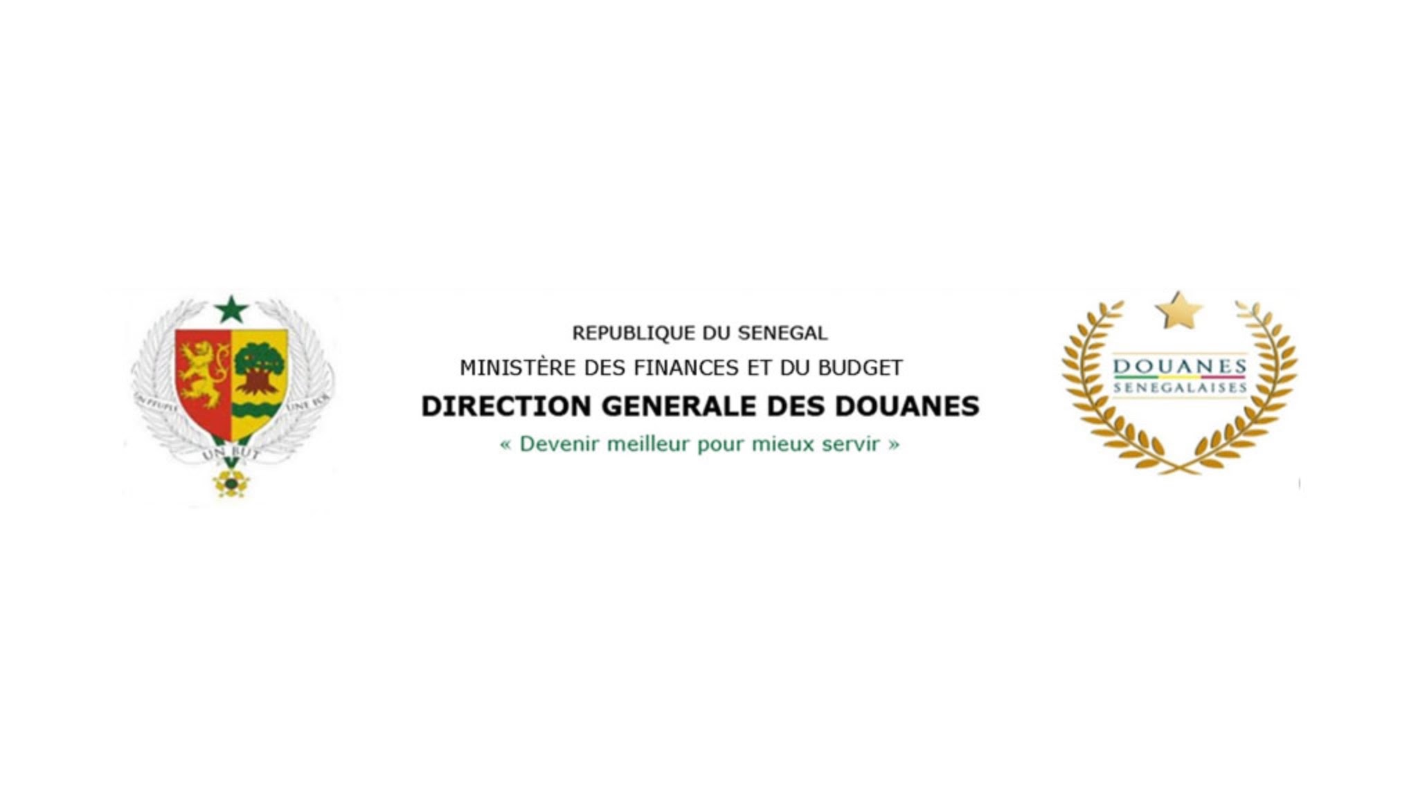 Douanes sénégalaises YouTube banner