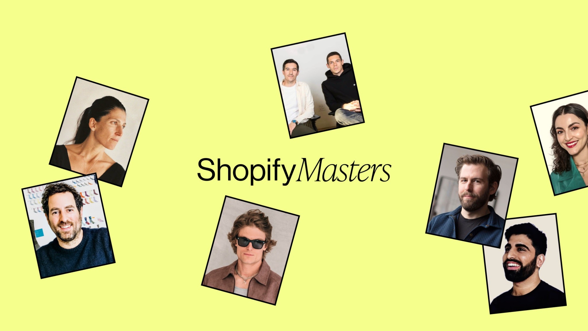 Shopify Masters YouTube banner