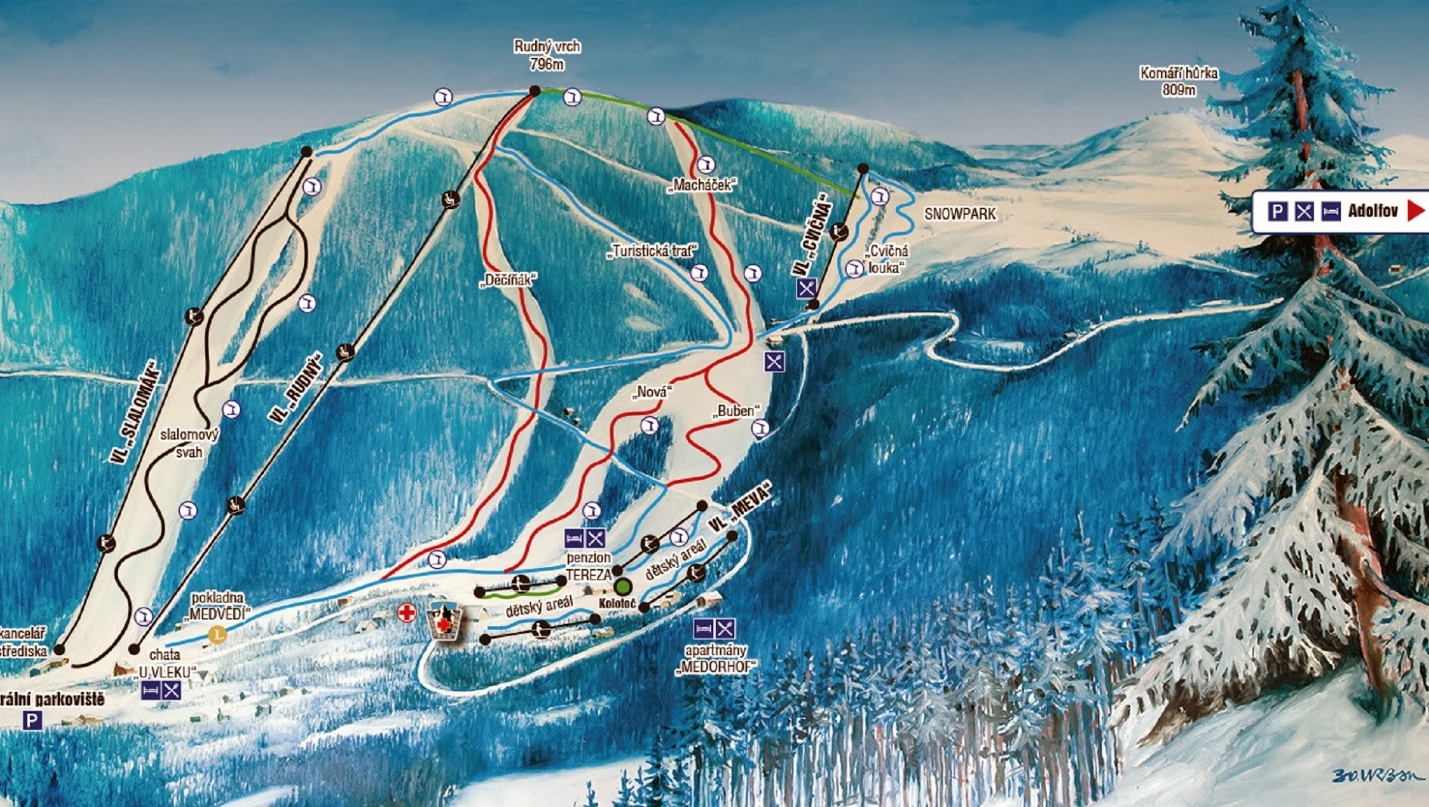 Ski Areál Telnice YouTube banner