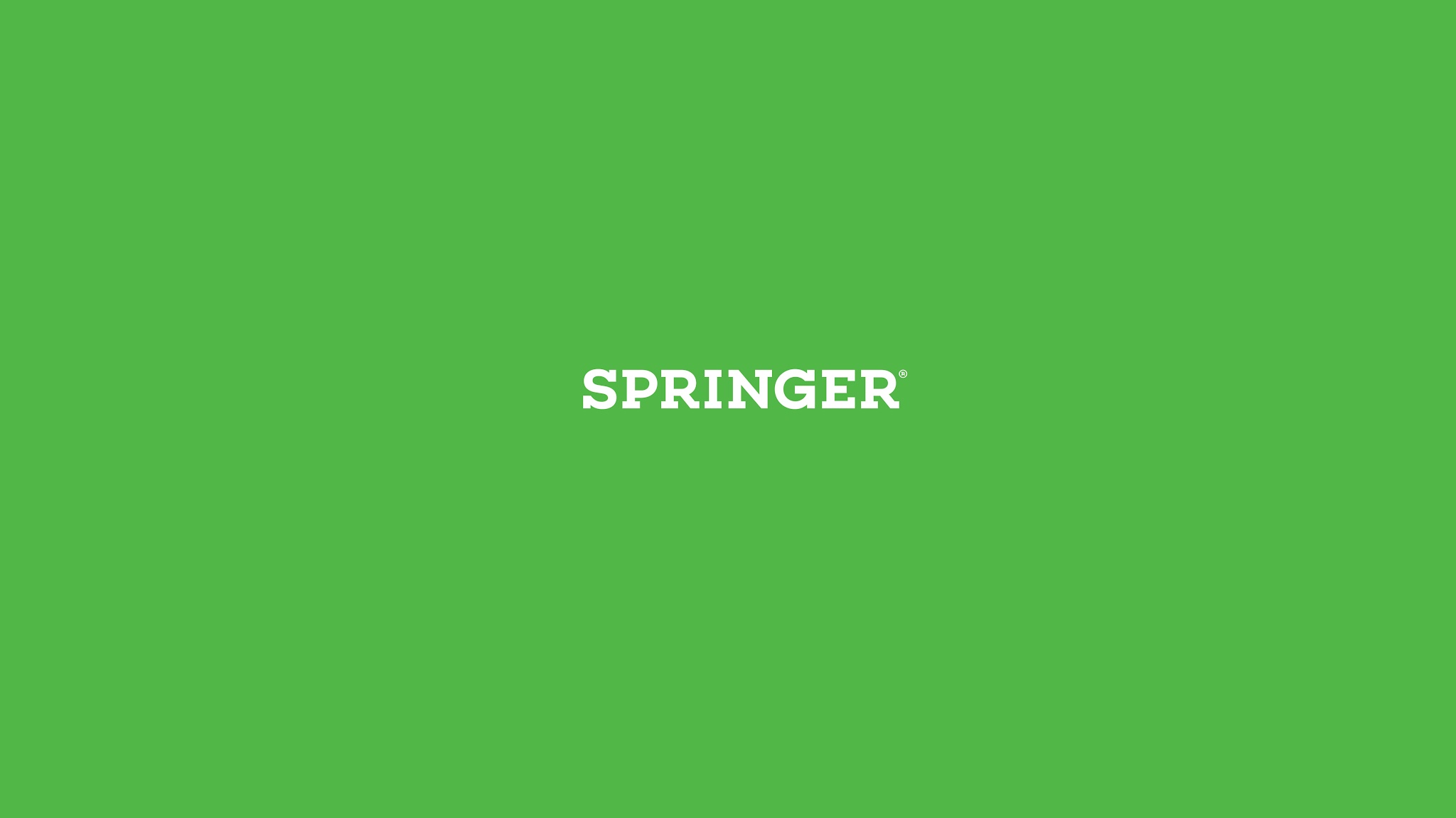 SPRINGER YouTube banner