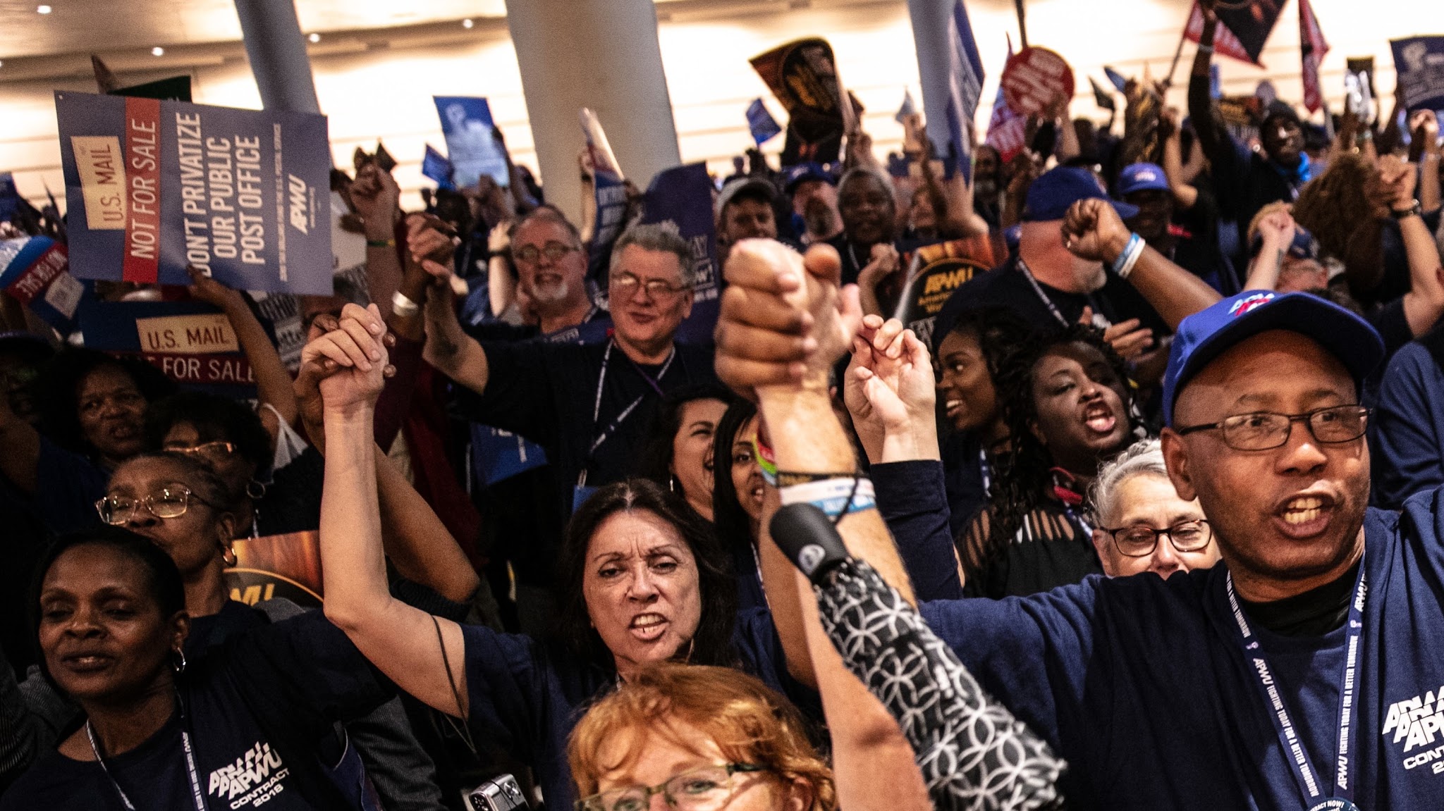 American Postal Workers Union, APWU YouTube banner