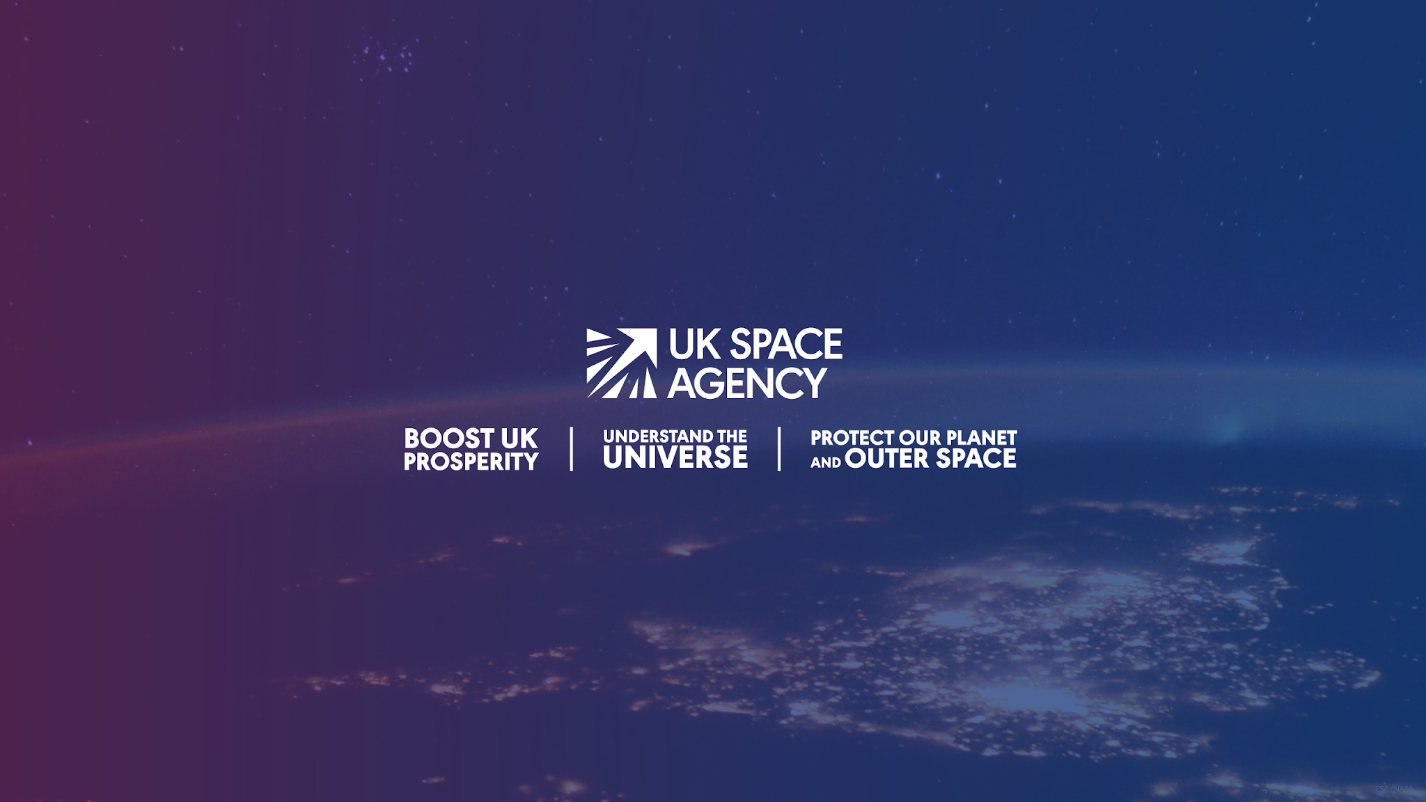 UK Space Agency YouTube banner