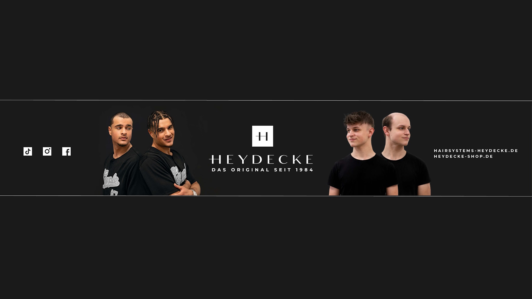 Hairsystems Heydecke YouTube banner