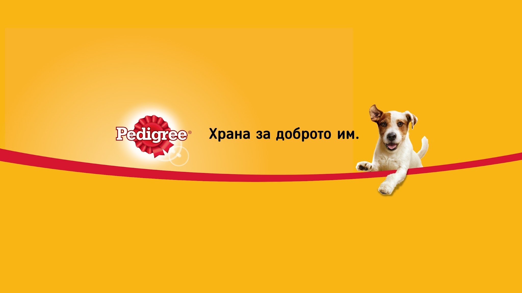 Pedigree Bulgaria YouTube banner