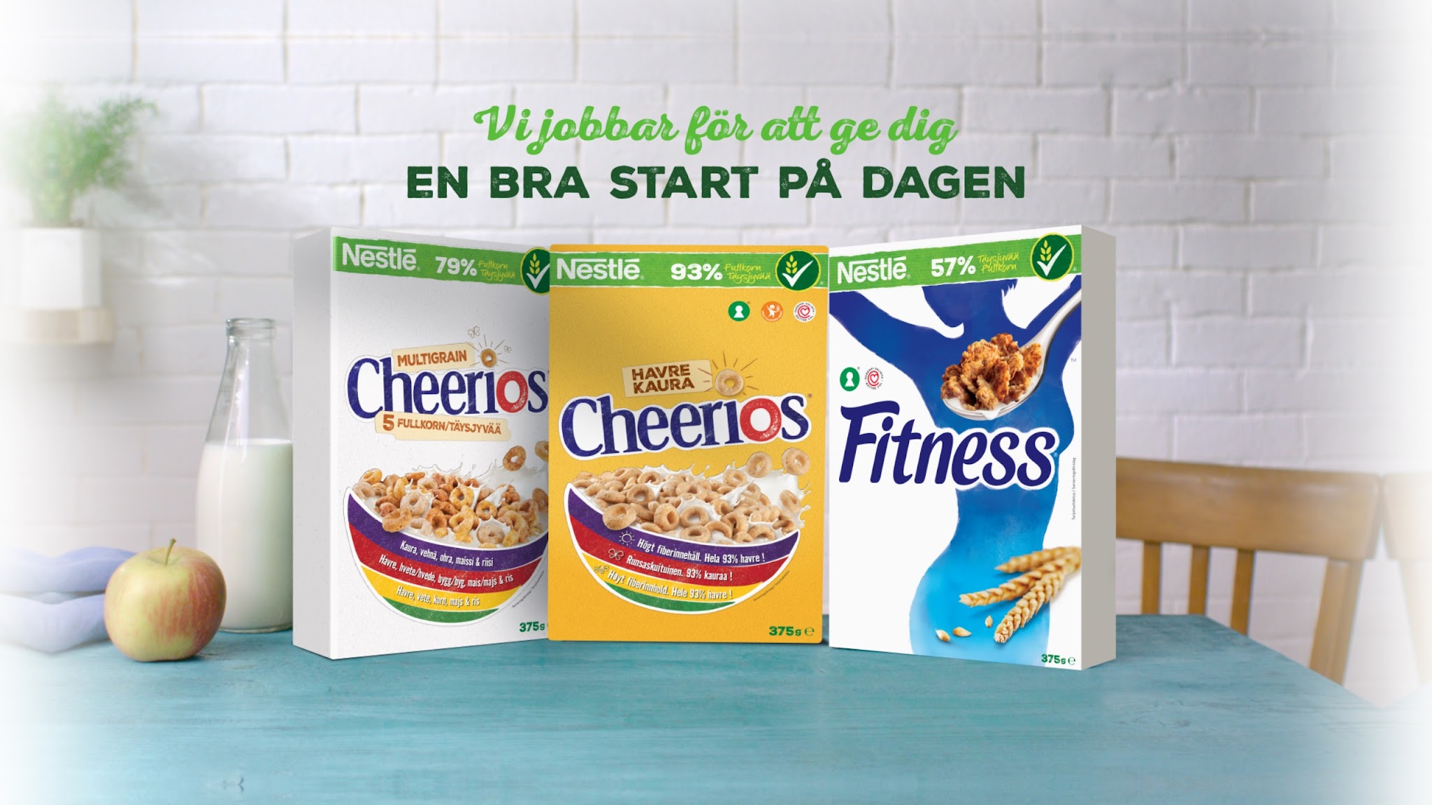 Nestlé Breakfast Cereal Sverige YouTube banner