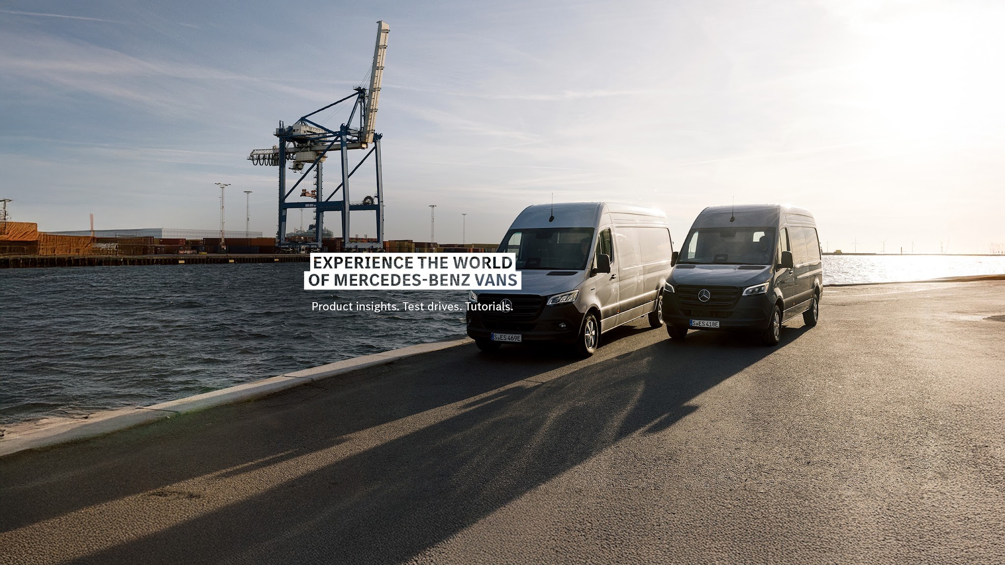 Mercedes-Benz Vans YouTube banner