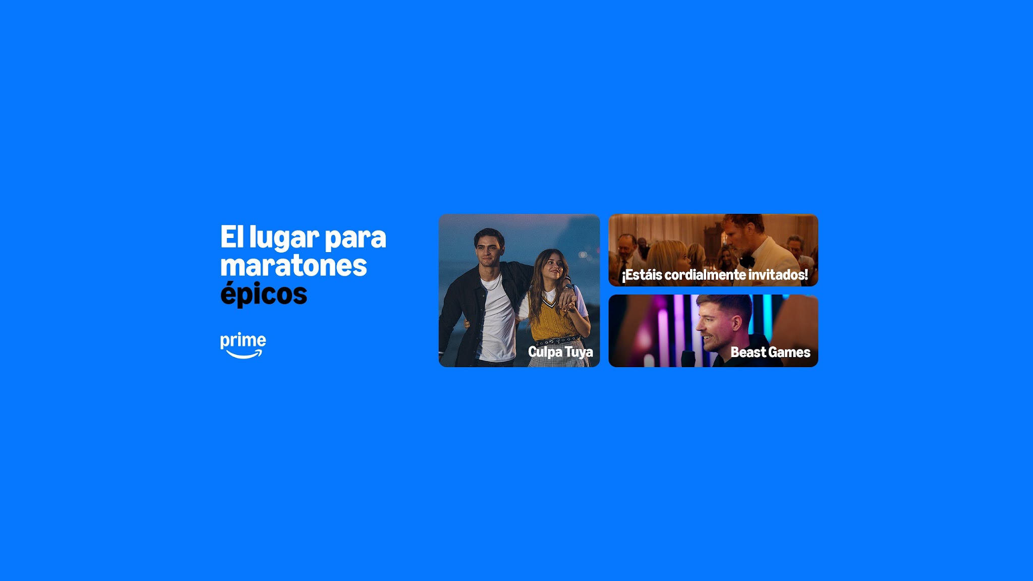 Amazon Prime Video España YouTube banner