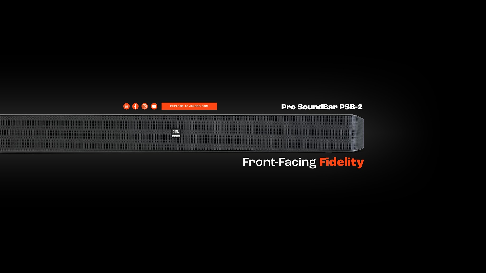 JBL Professional YouTube banner