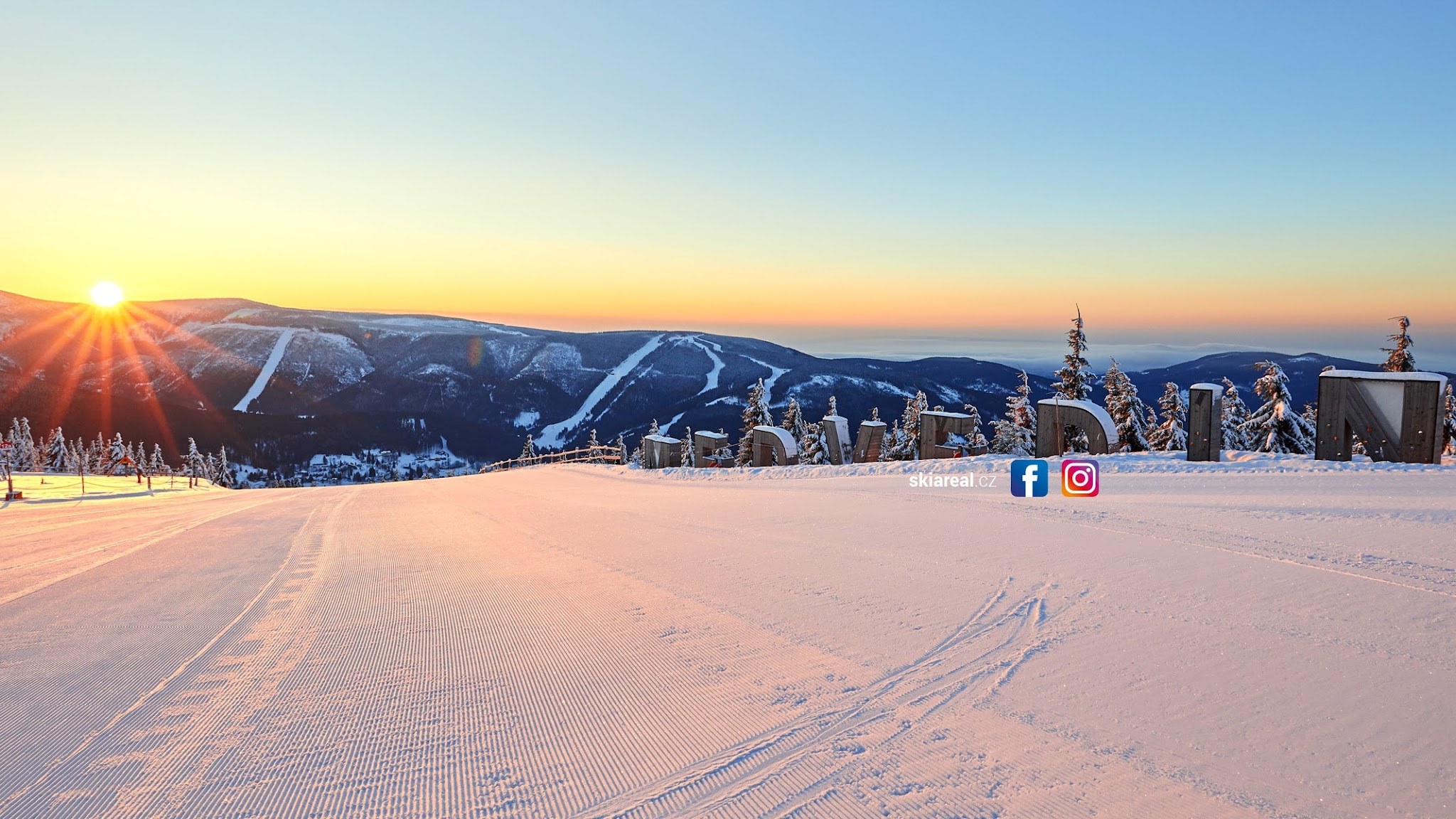 Skiareál Špindlerův Mlýn YouTube banner