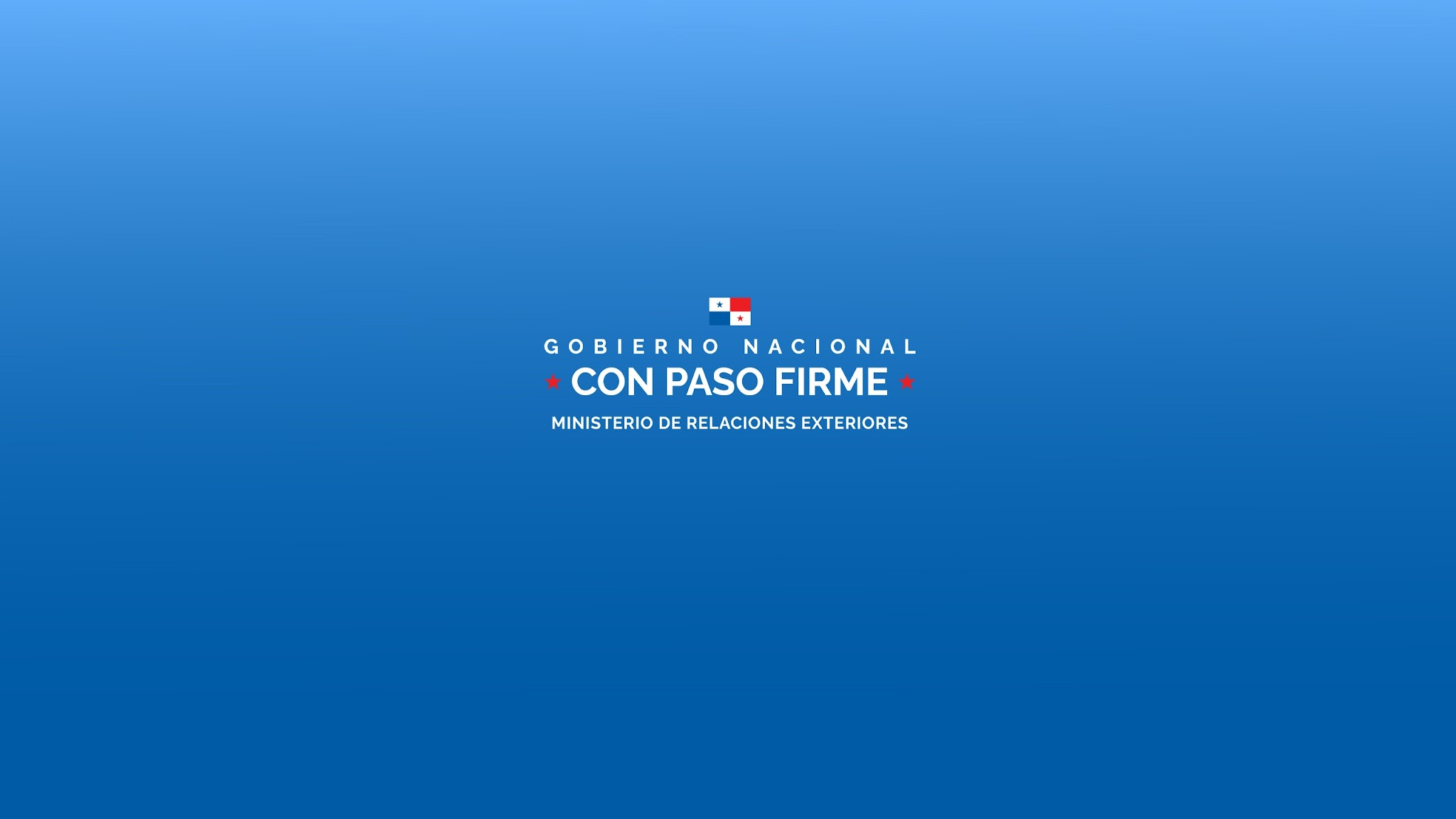 Cancillería Panamá YouTube banner