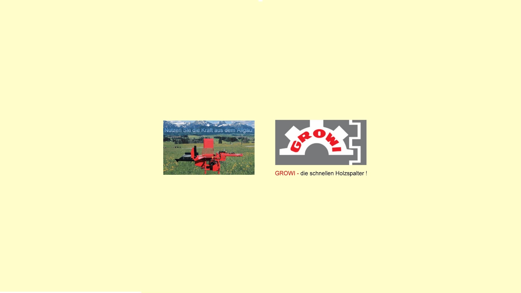 GROWI Maschinenbau YouTube banner
