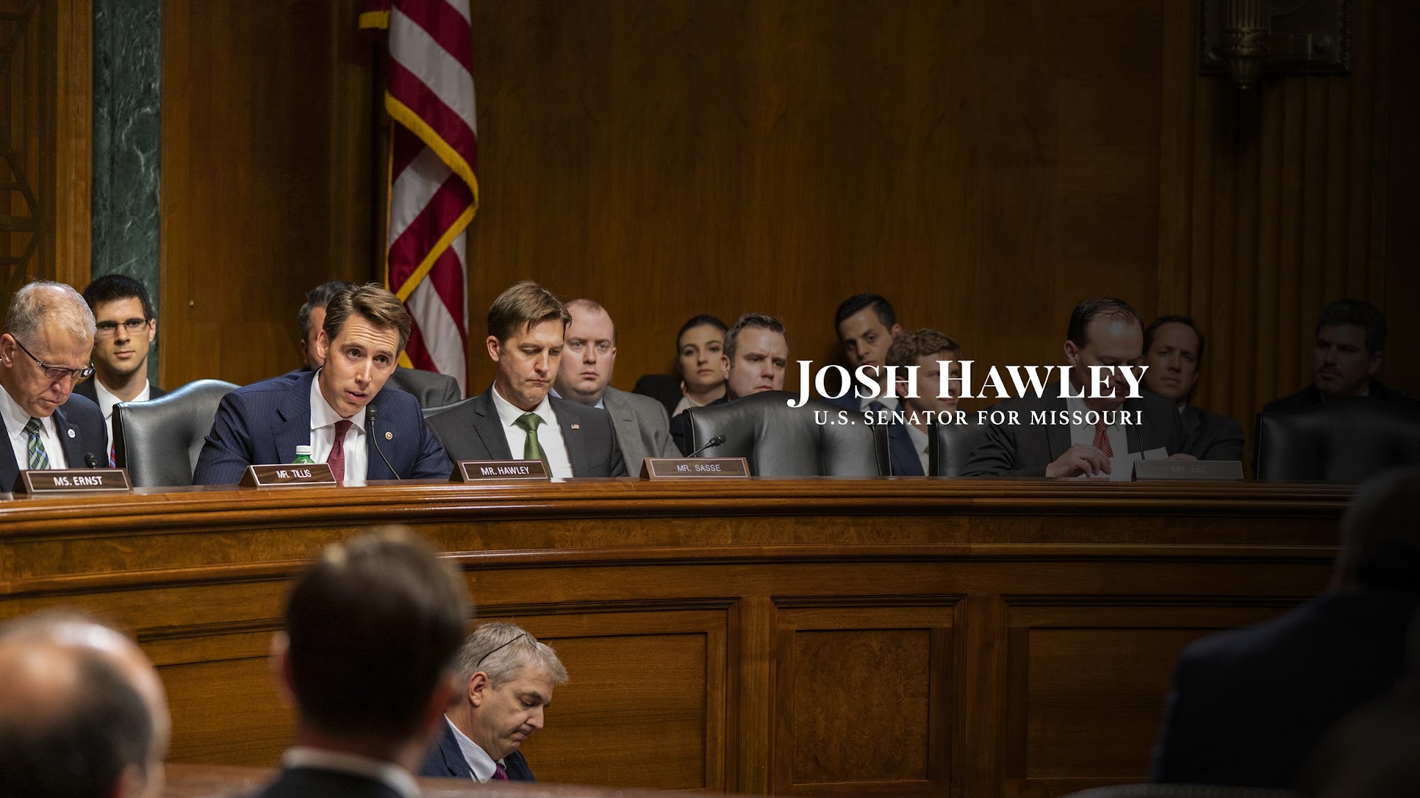 Senator Josh Hawley YouTube banner