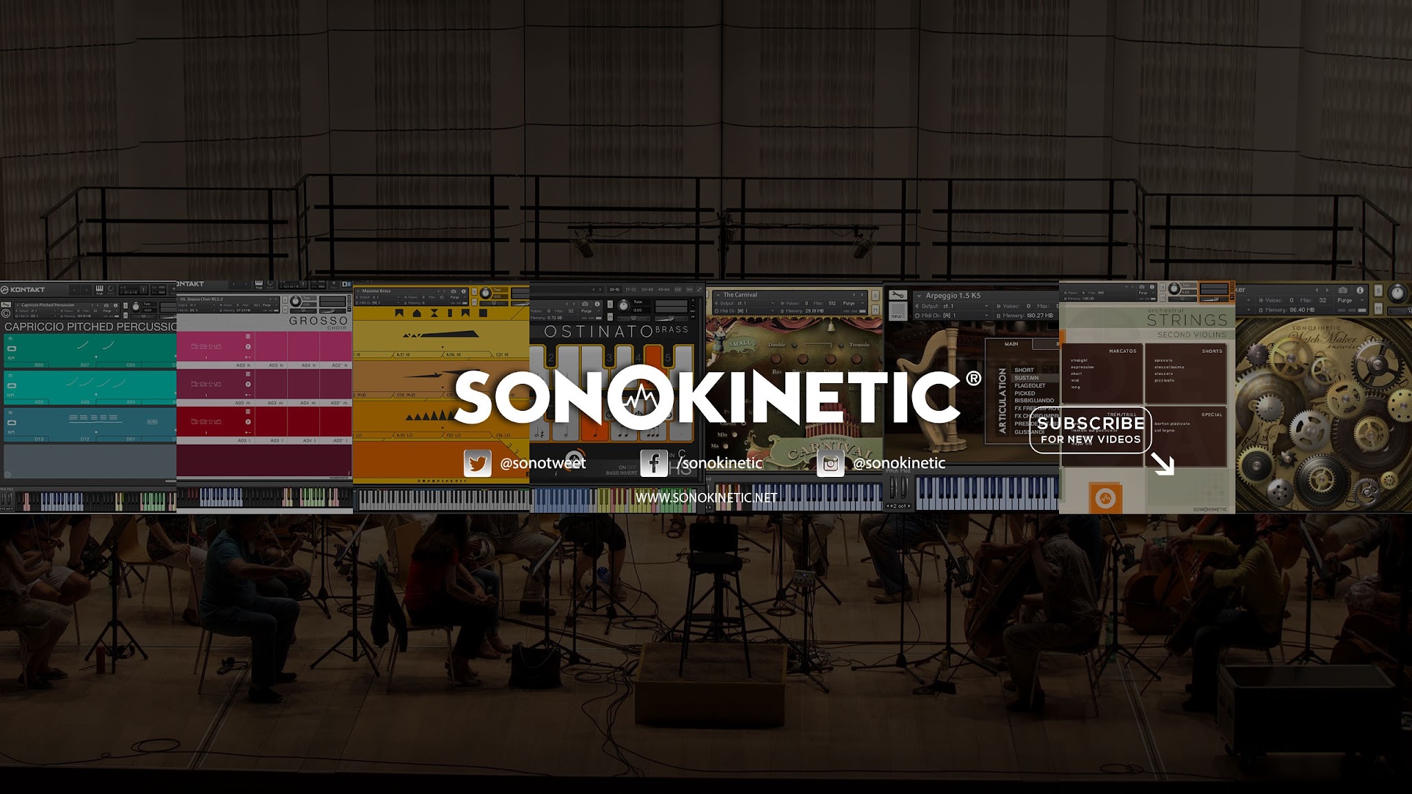 Sonokinetic BV YouTube banner
