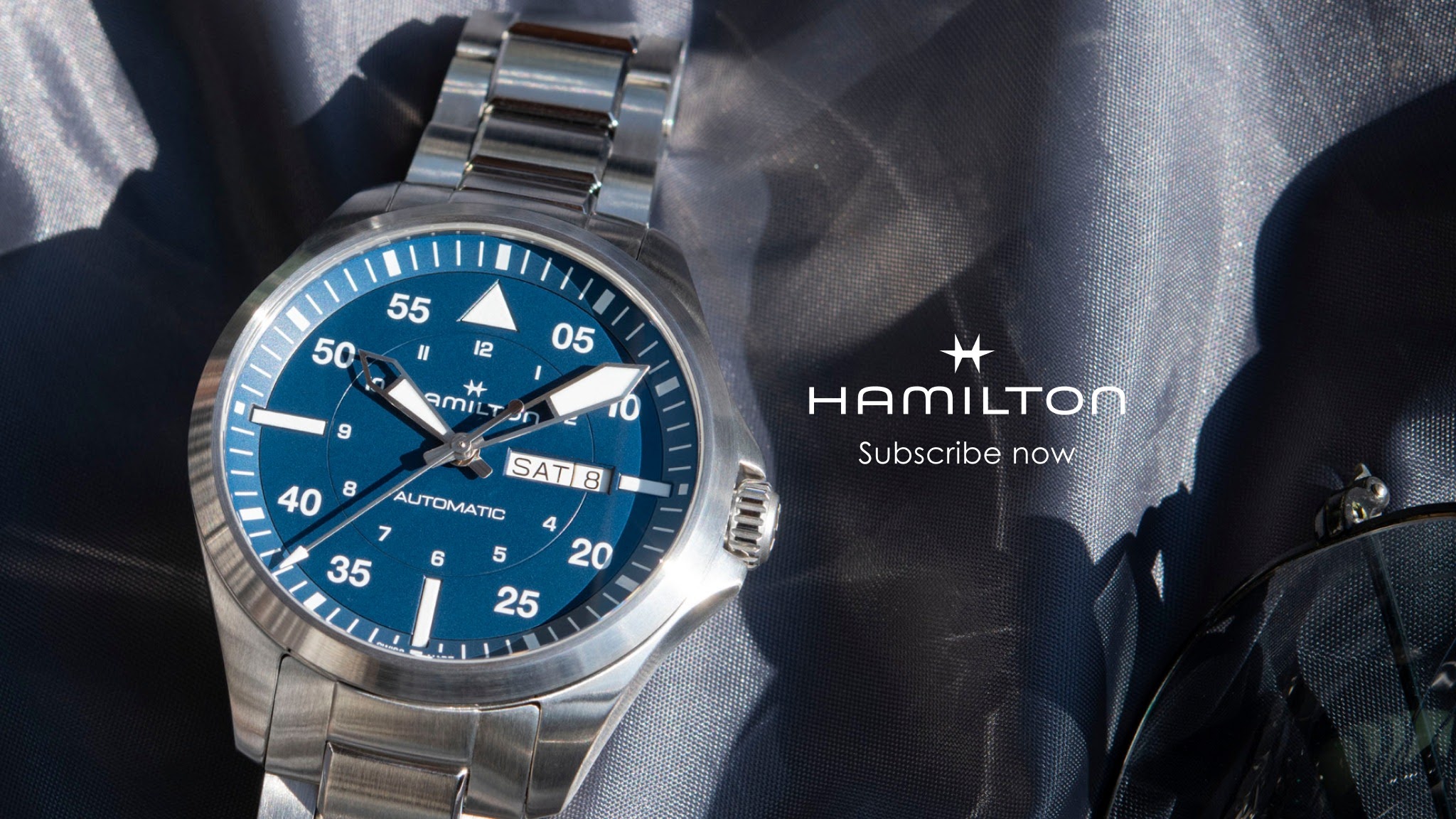 Hamilton Watch YouTube banner