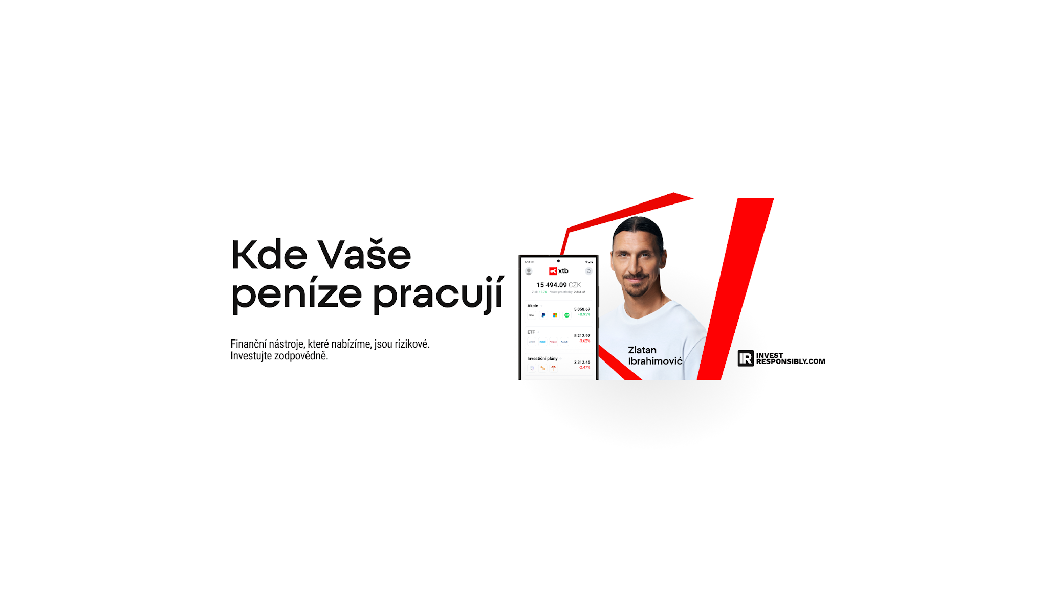 XTB Česká republika a Slovensko YouTube banner
