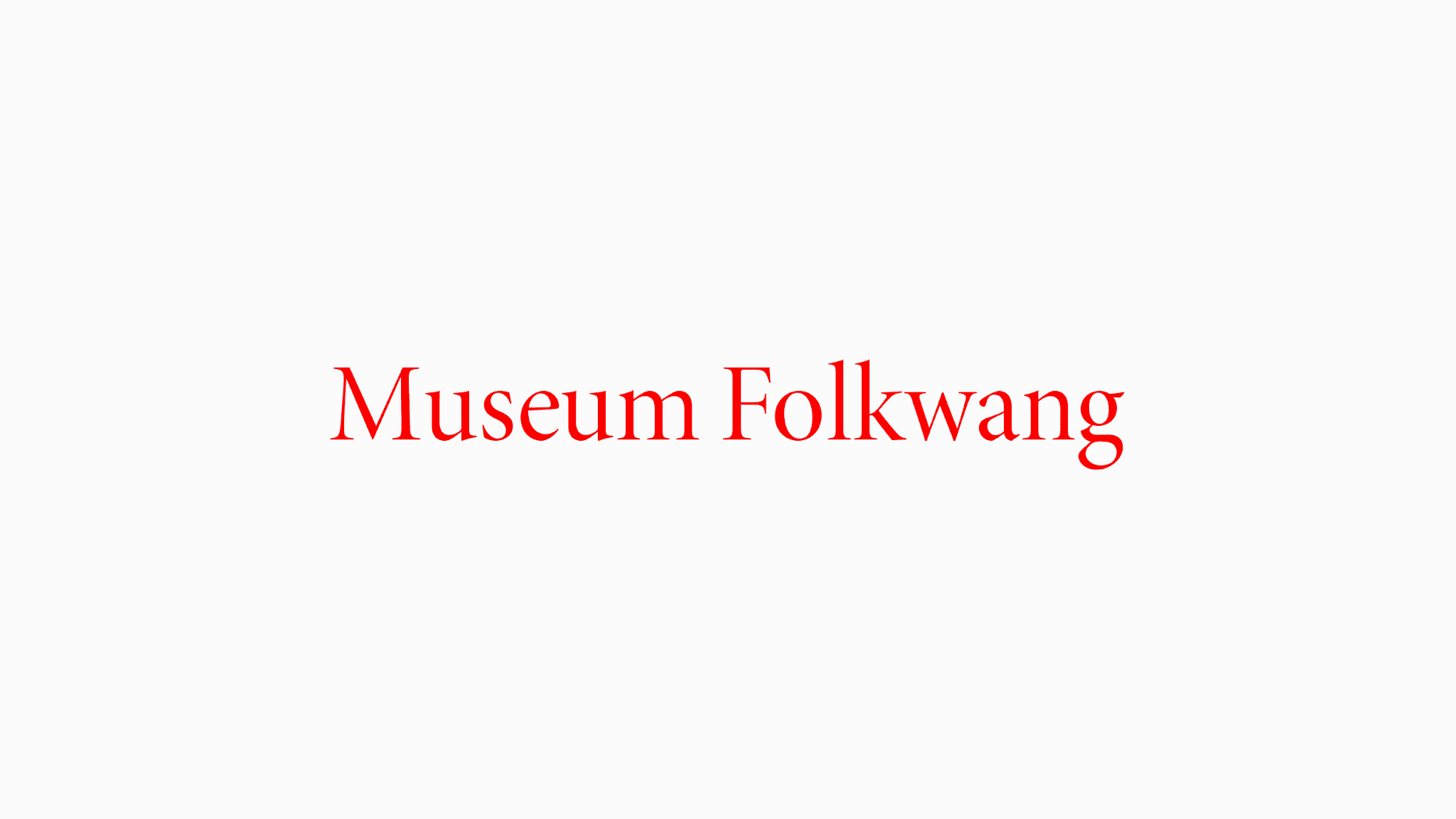 Museum Folkwang YouTube banner