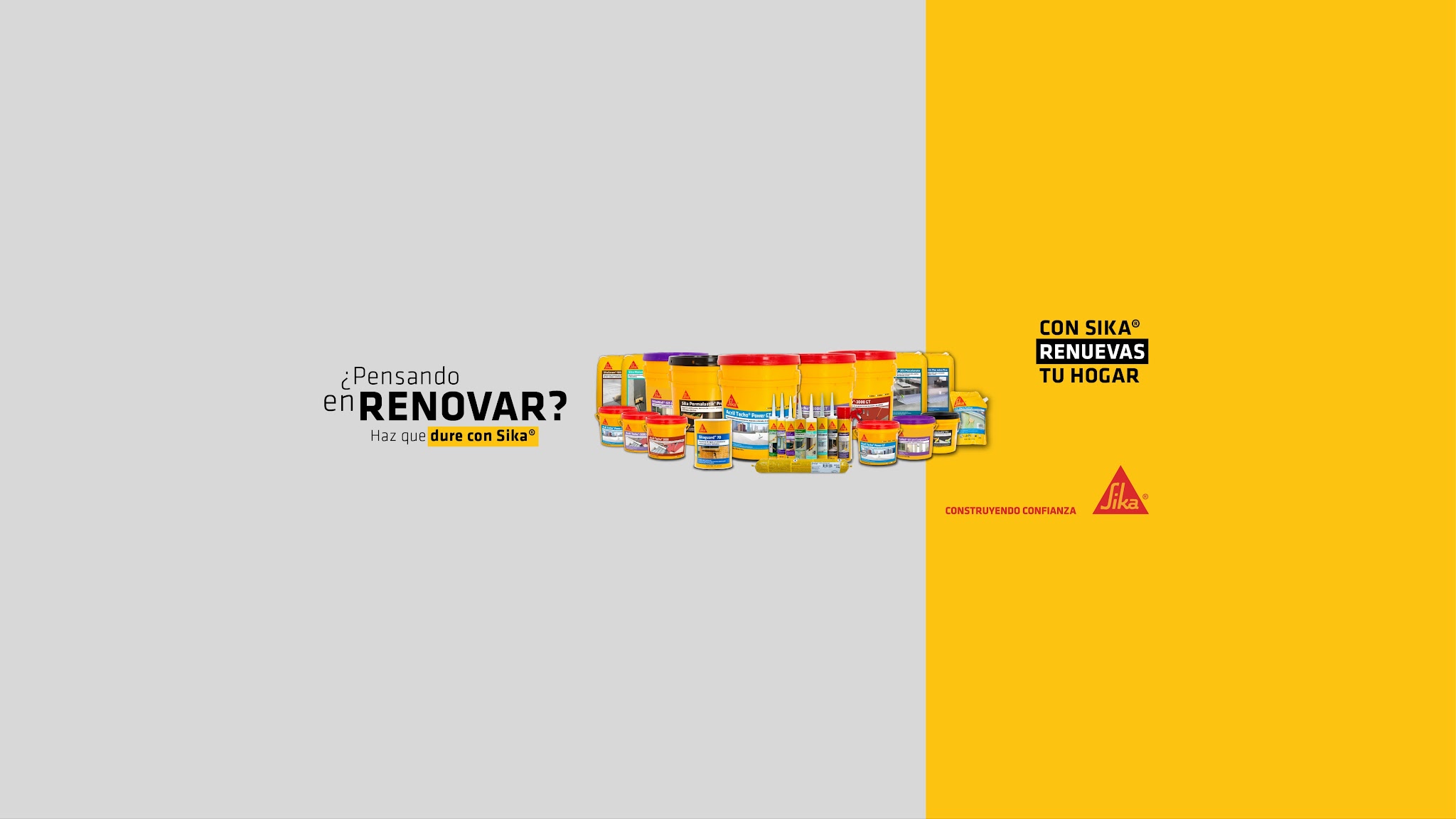 Sika® Guatemala YouTube banner