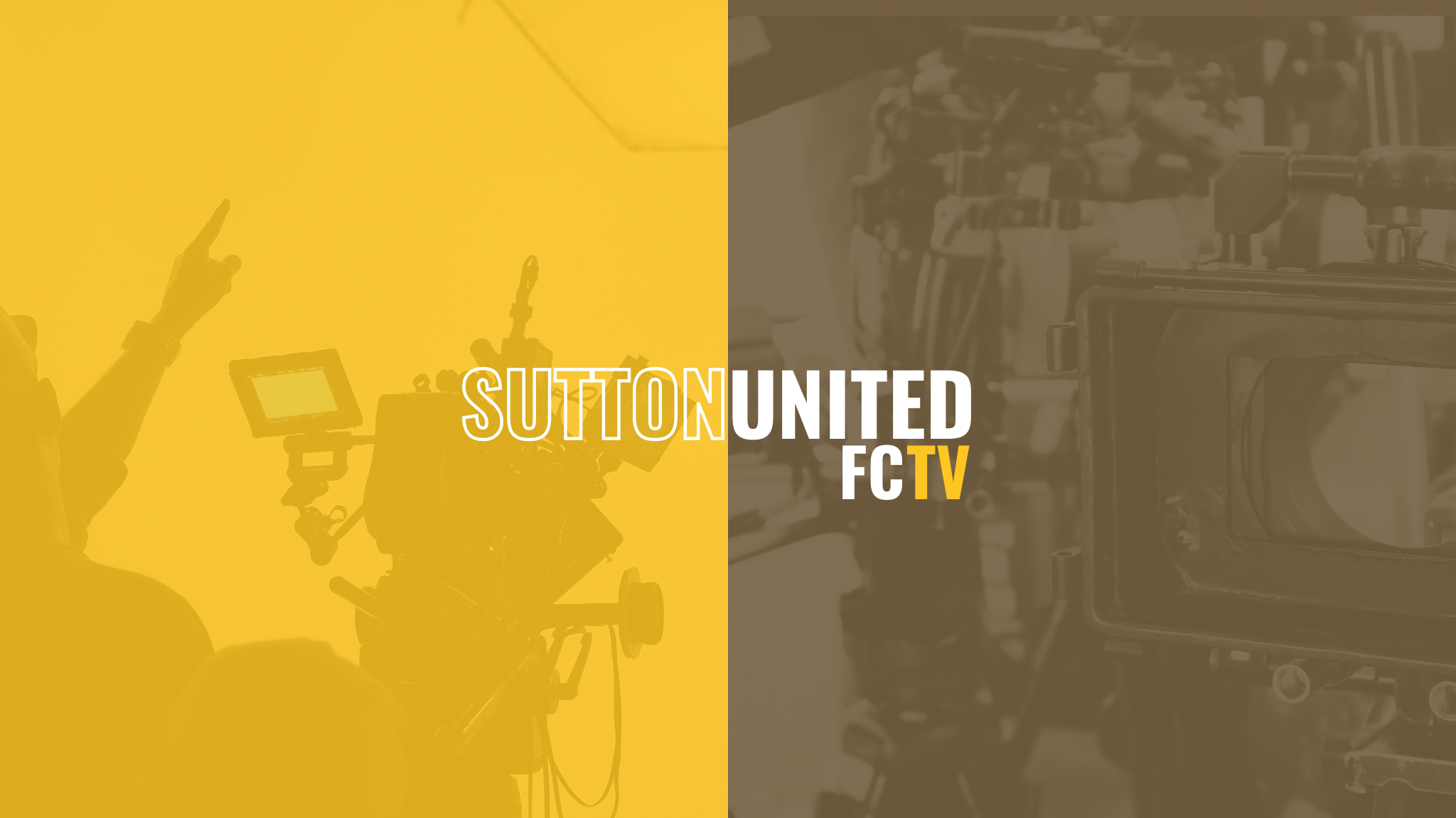 Sutton United FCtv YouTube banner