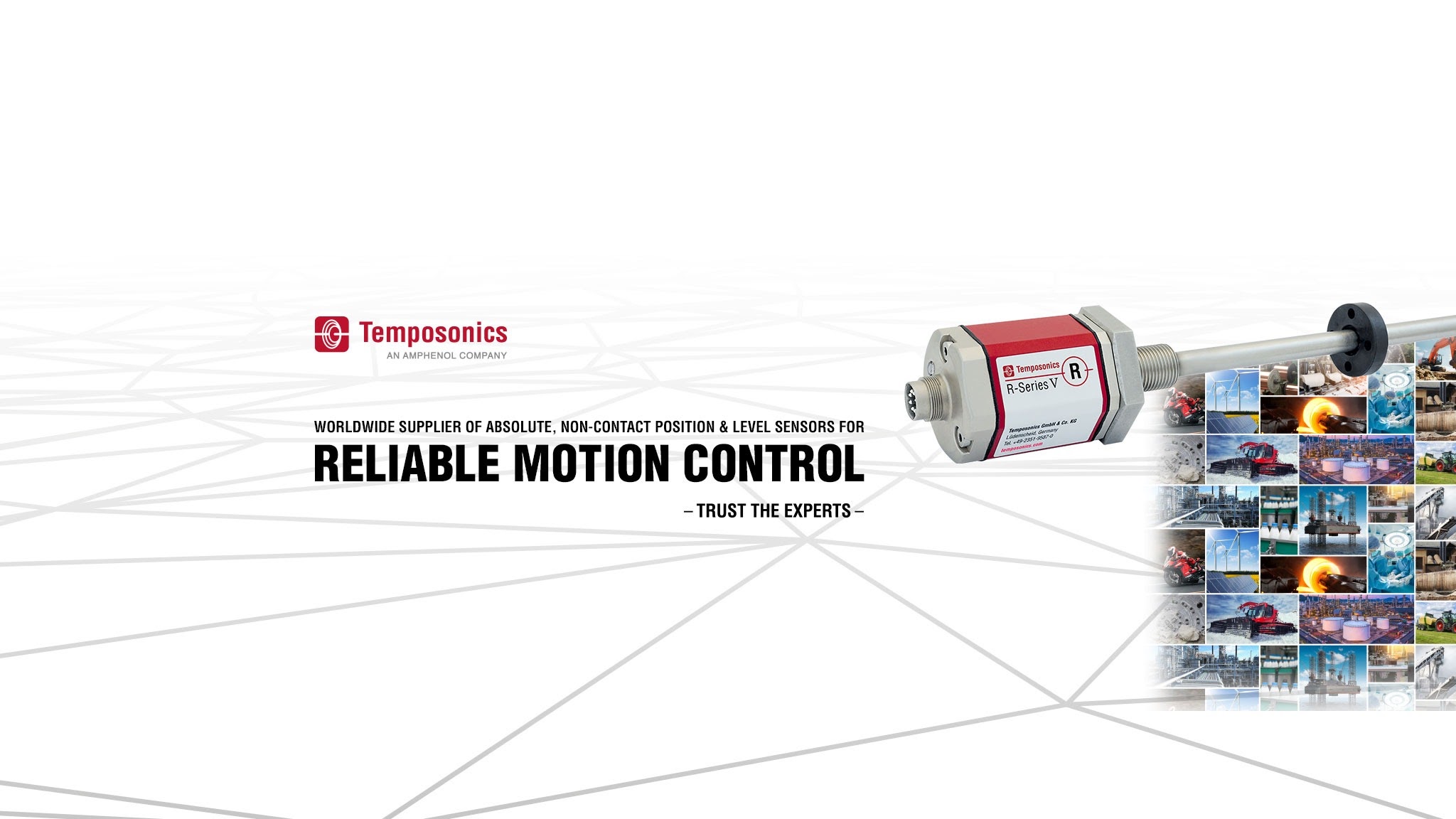 Temposonics YouTube banner