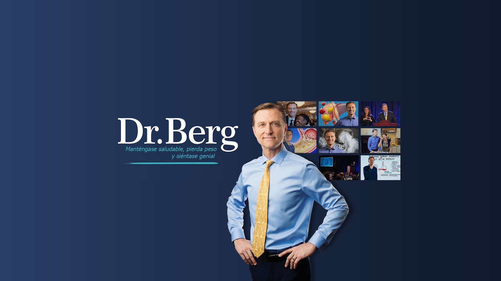 Dr. Eric Berg - Canal oficial en español YouTube banner