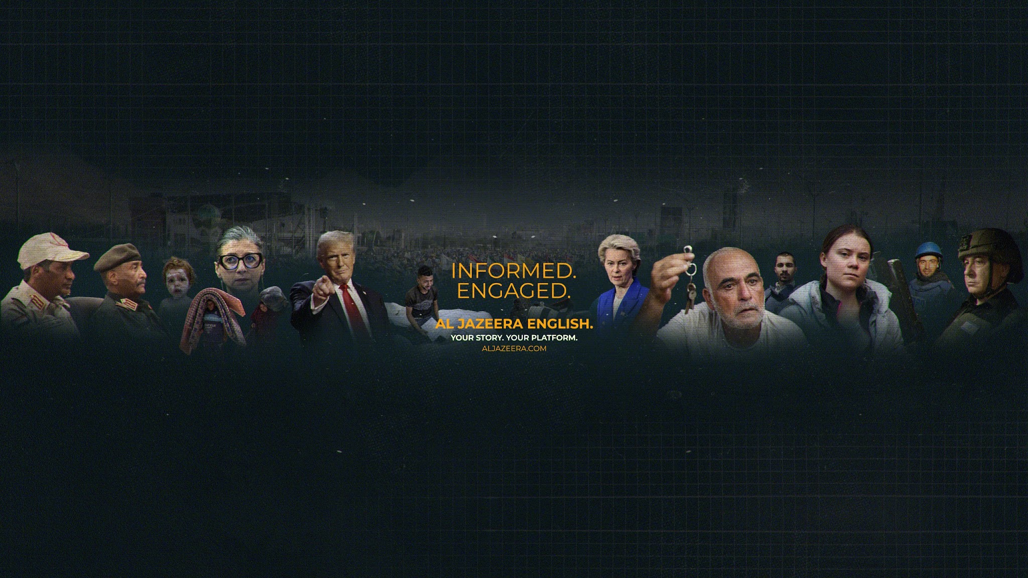 Al Jazeera English YouTube banner