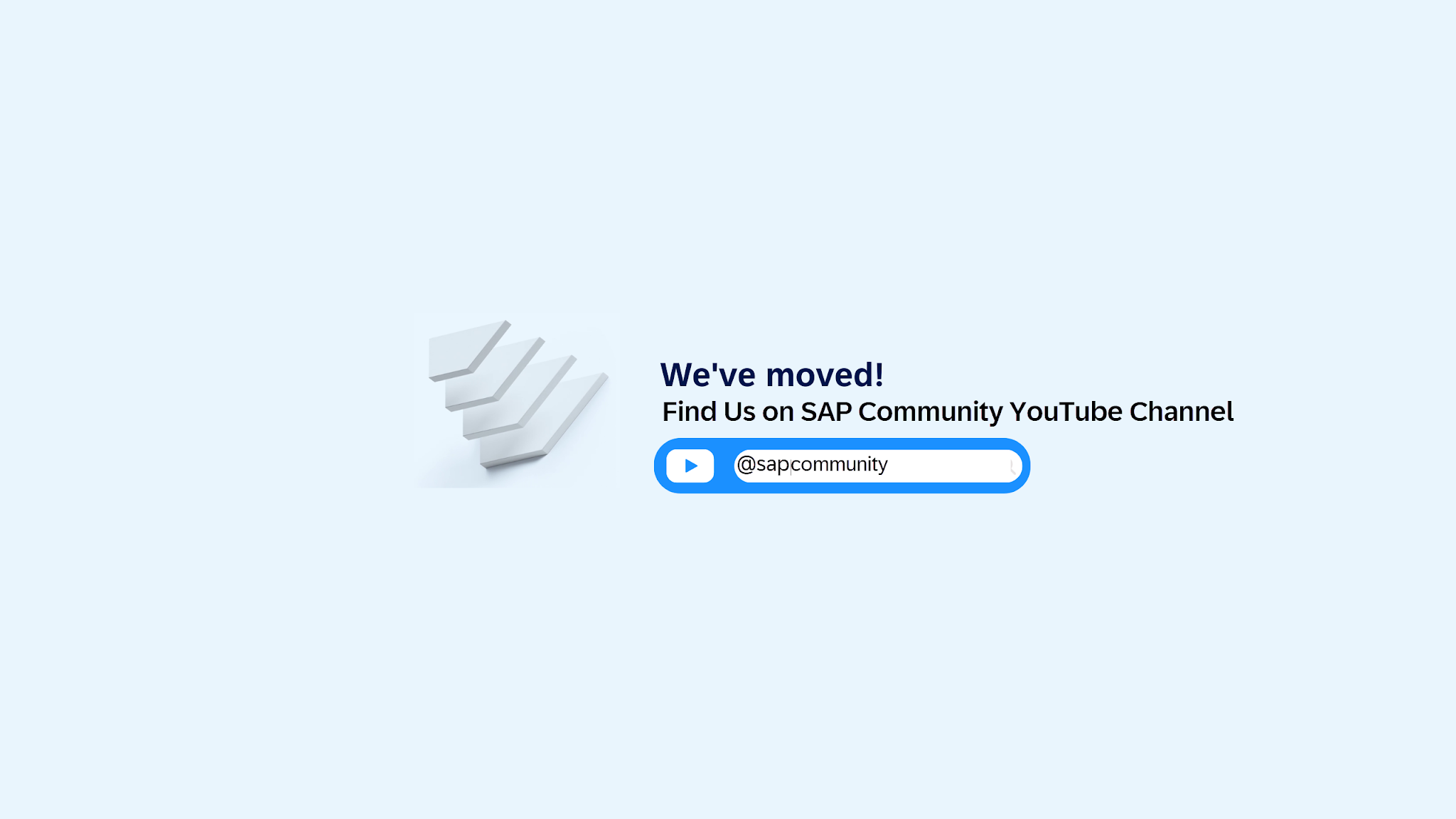 SAP Adoption YouTube banner