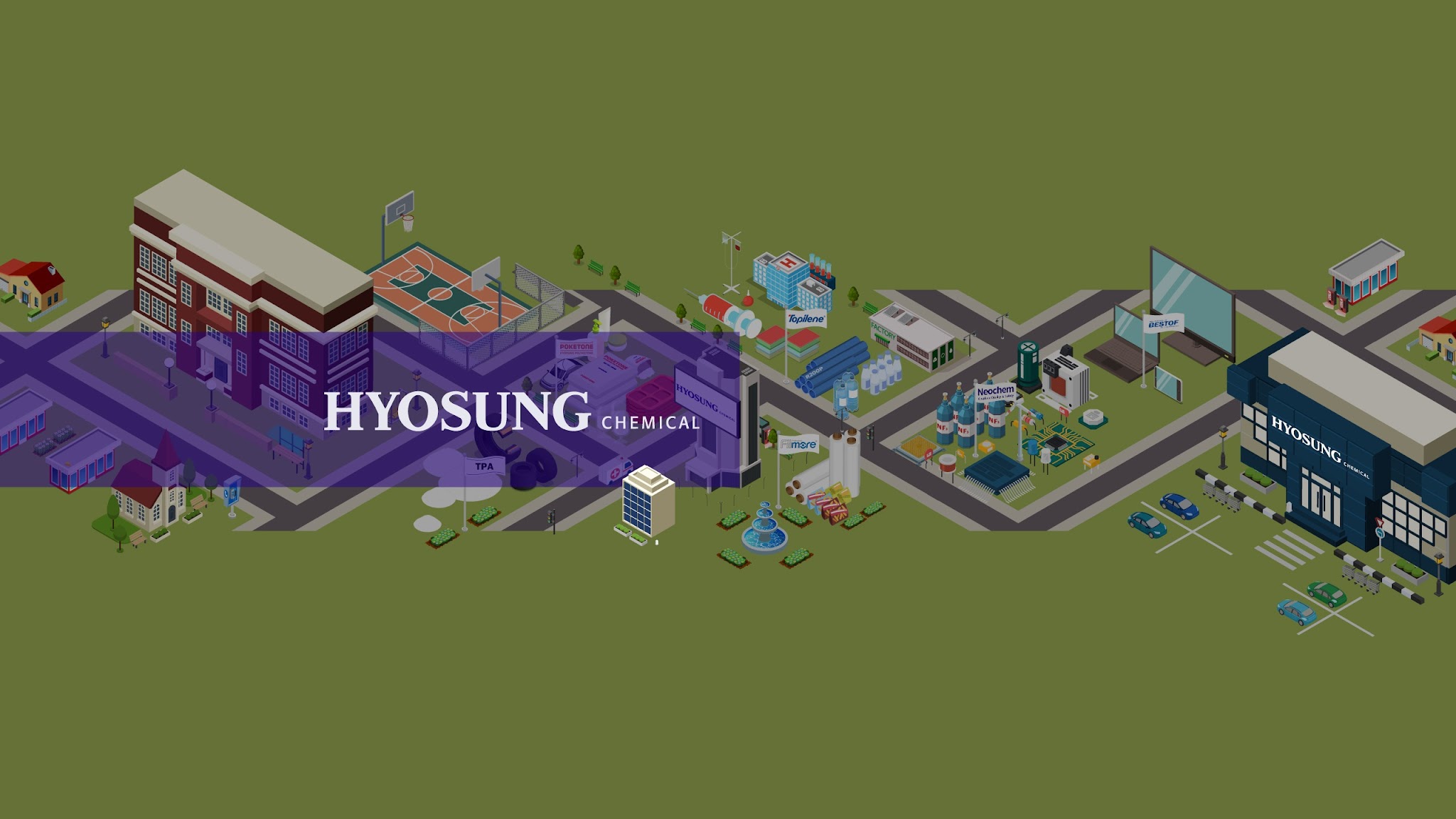 Hyosung Chemical Worldwide YouTube banner