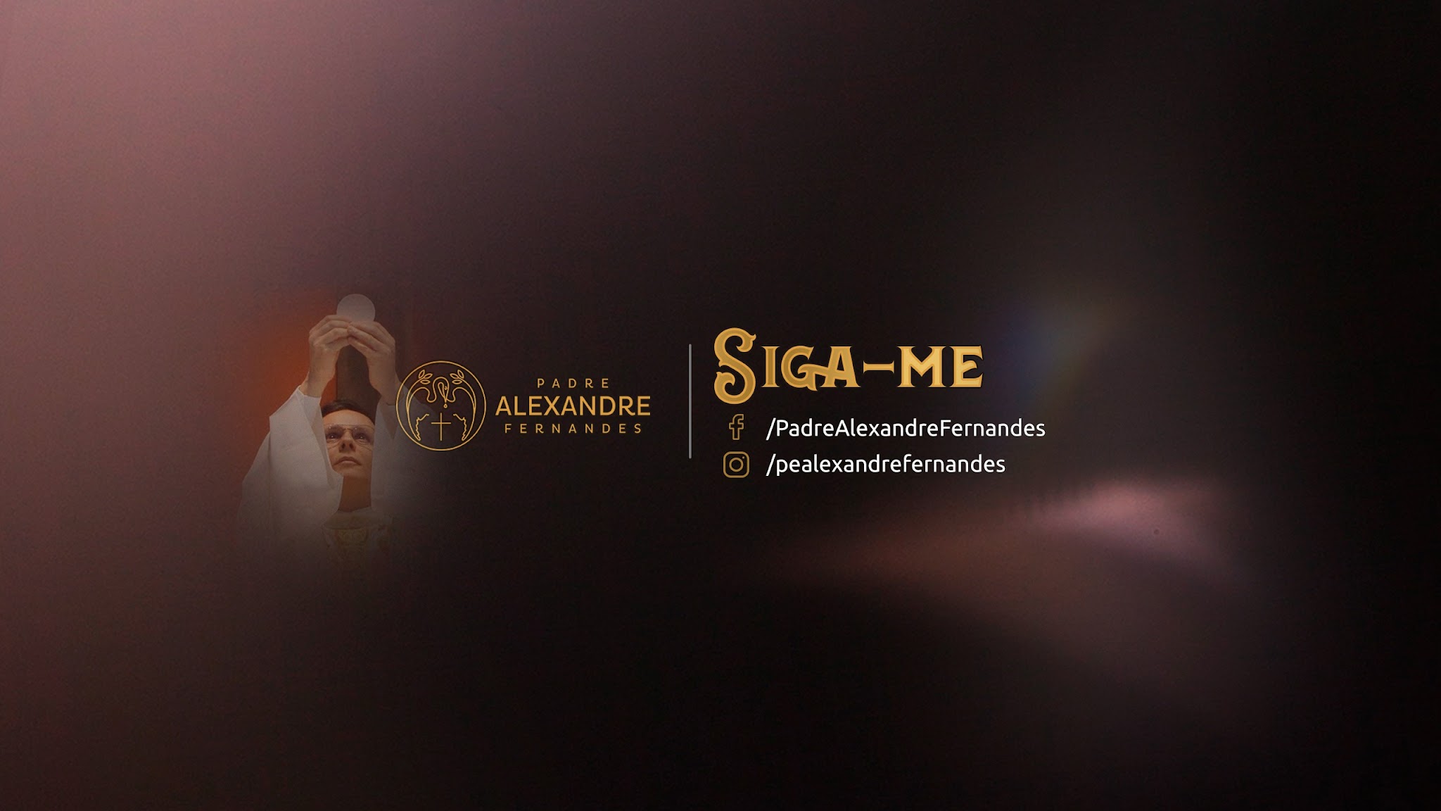 Padre Alexandre Fernandes YouTube banner